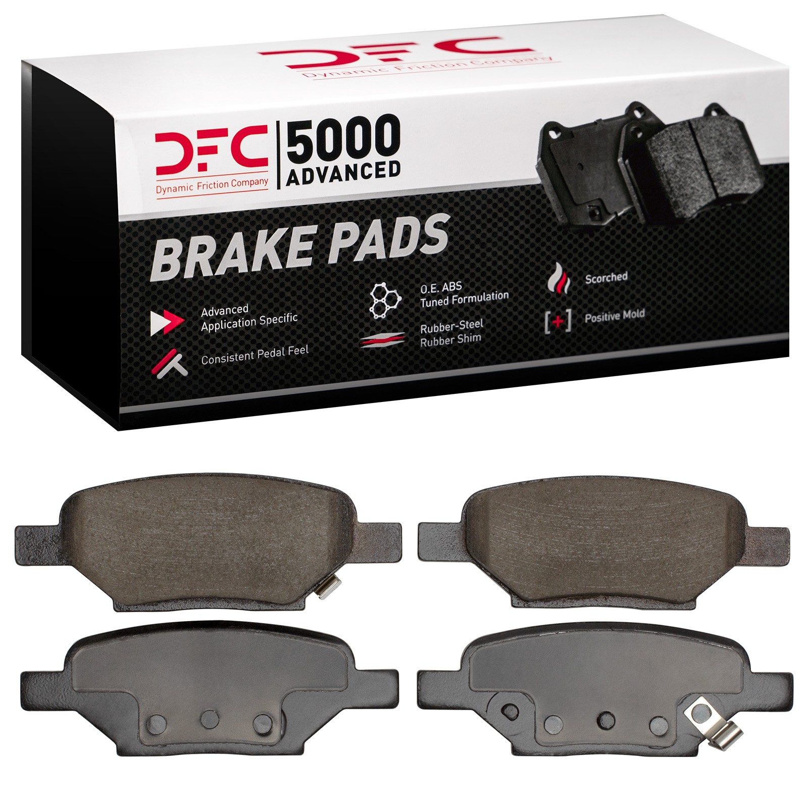 DFC Rear Brake Pads (4 Pads) — image 2