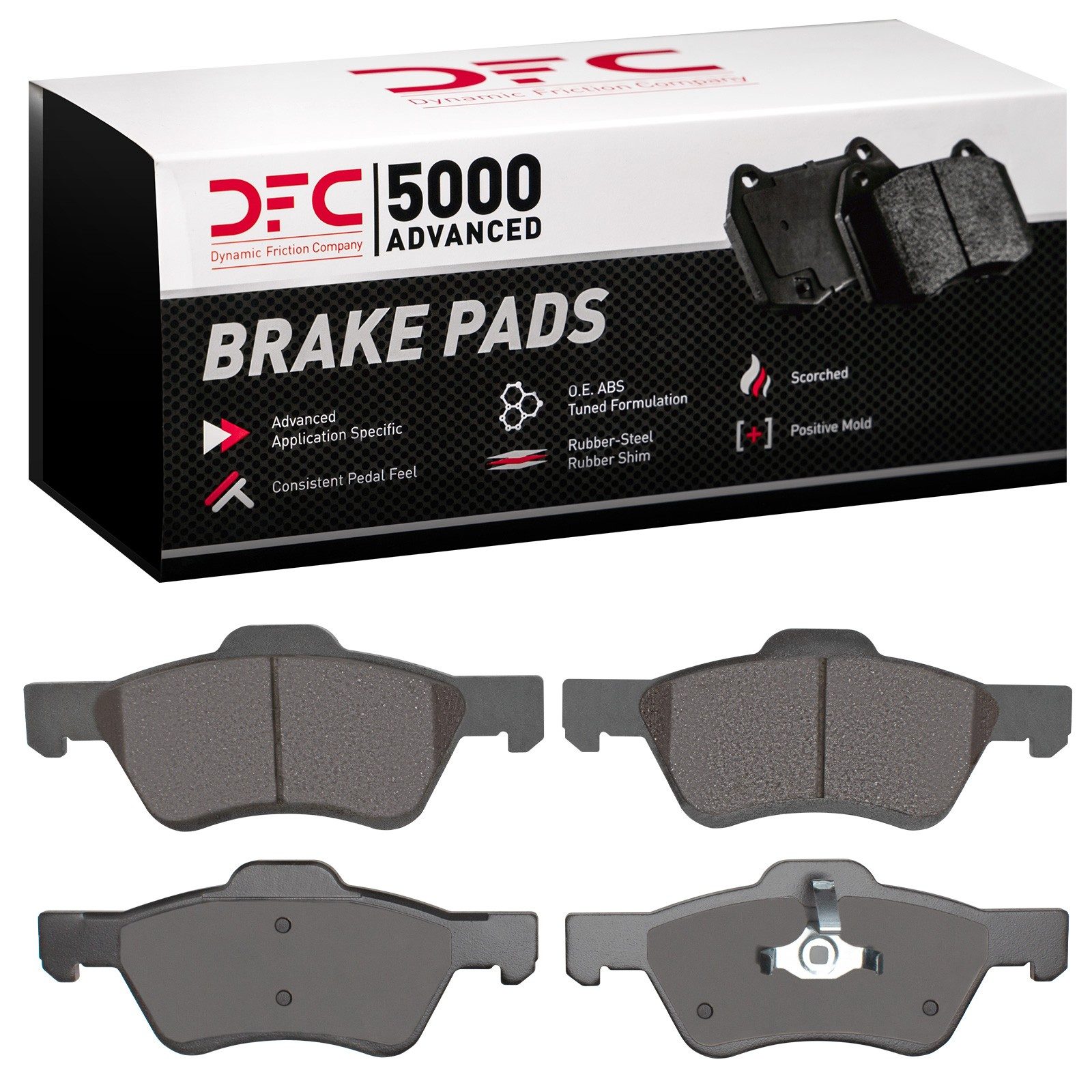 DFC 5000 Advanced Ceramic Brake Pads (4 Pads) — image 3