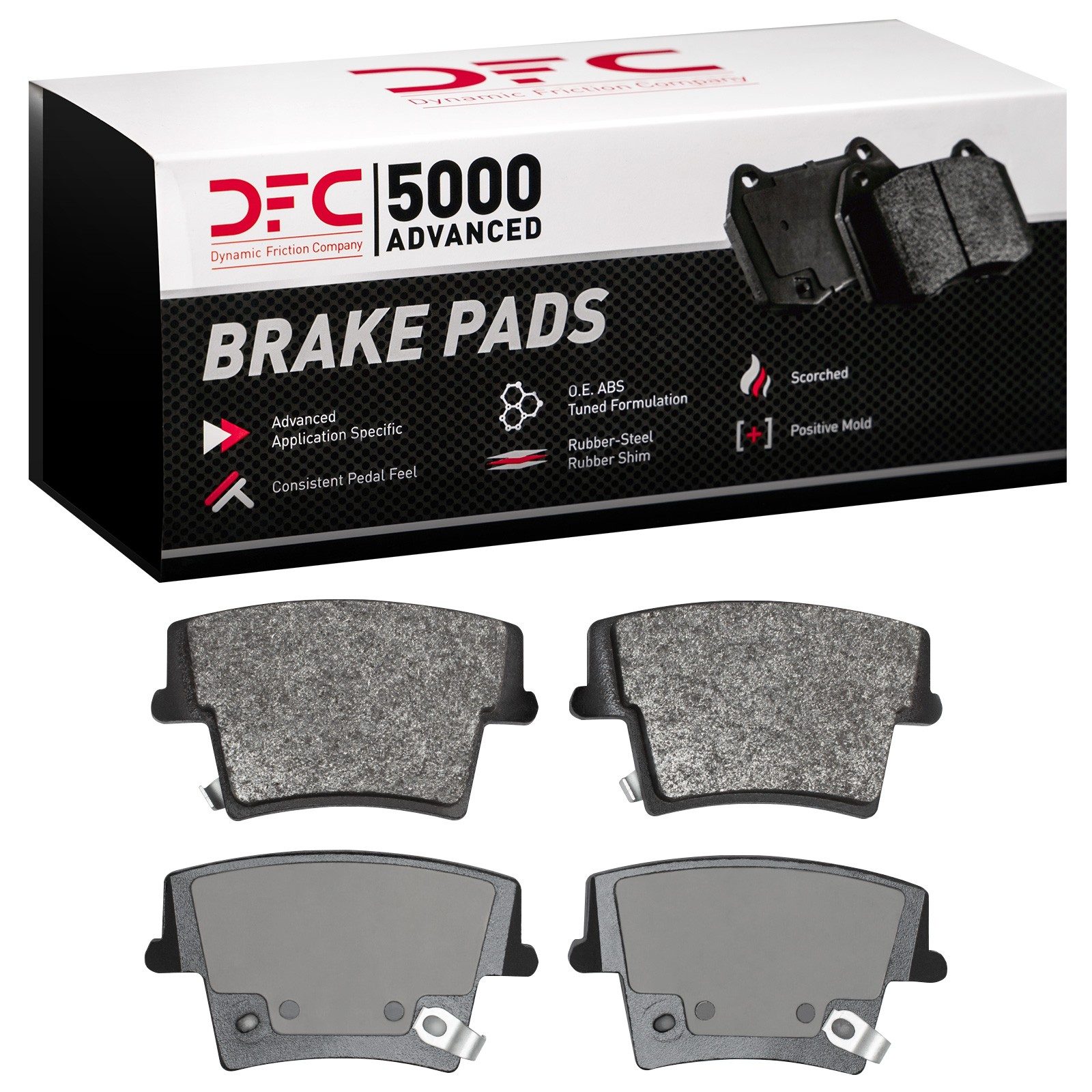 DFC Rear Brake Pads (4 Pads) — image 2