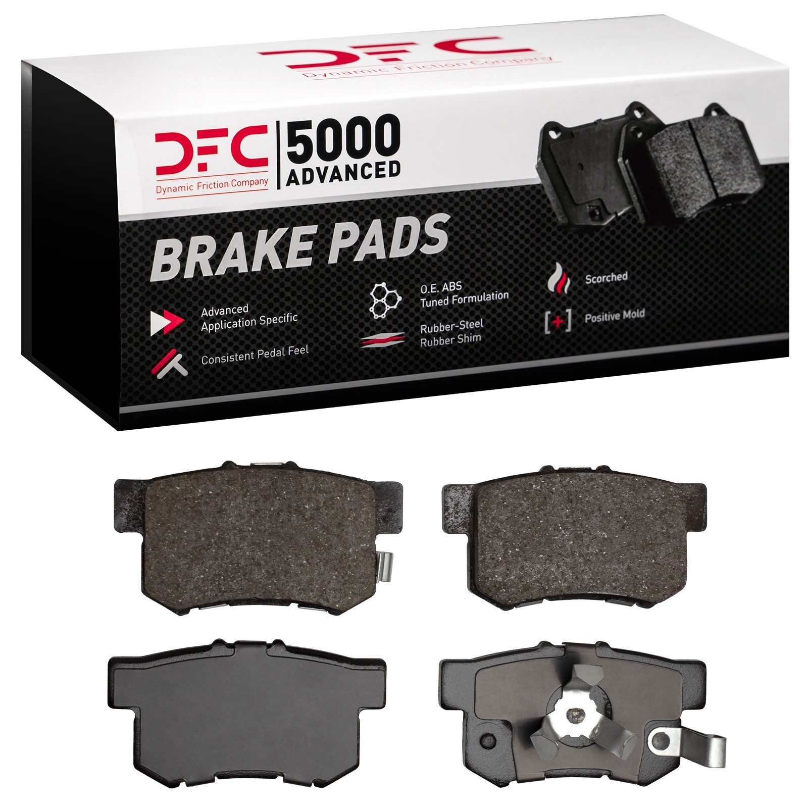 DFC Rear Brake Pads (4 Pads) — image 2