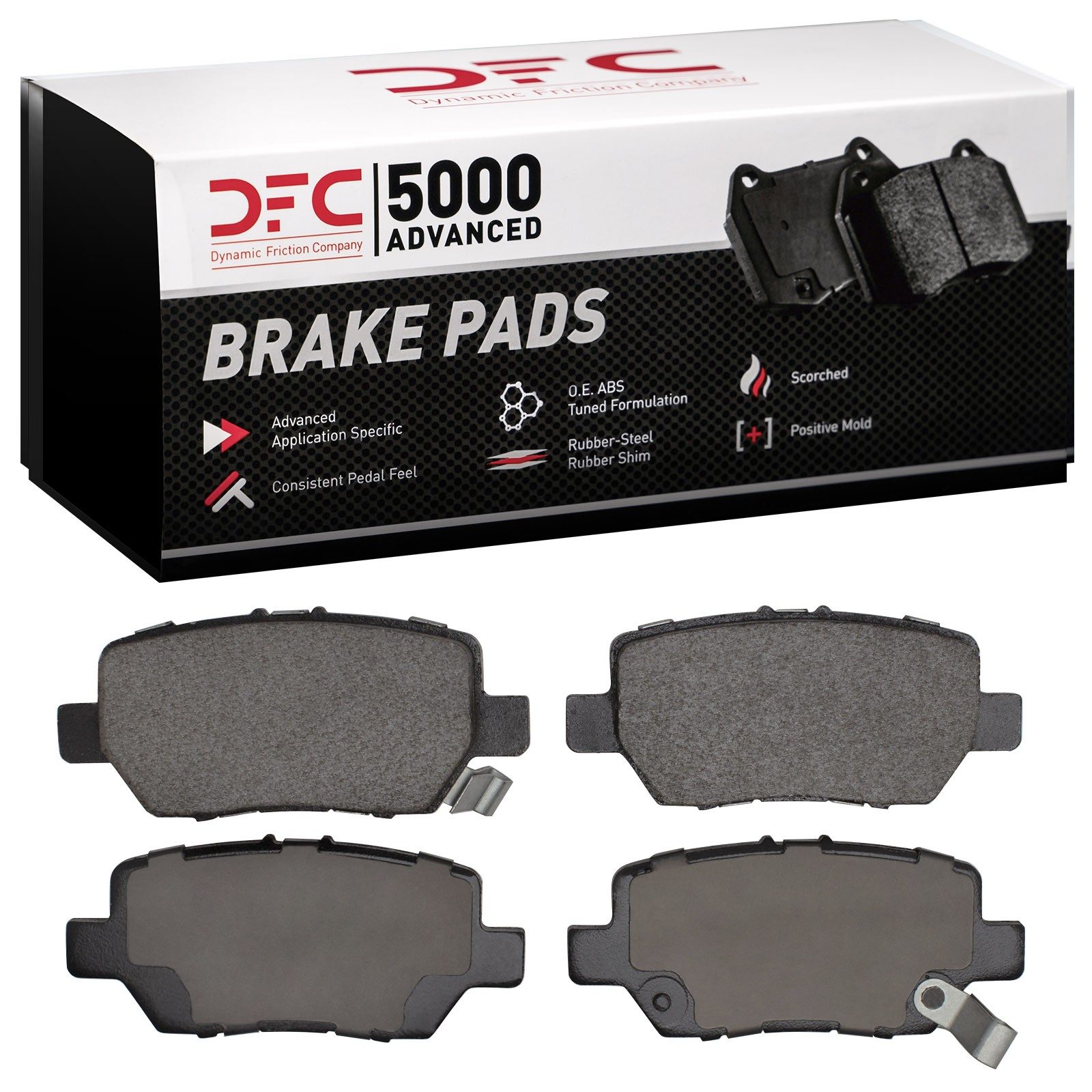 DFC Rear Brake Pads (4 Pads) — image 2