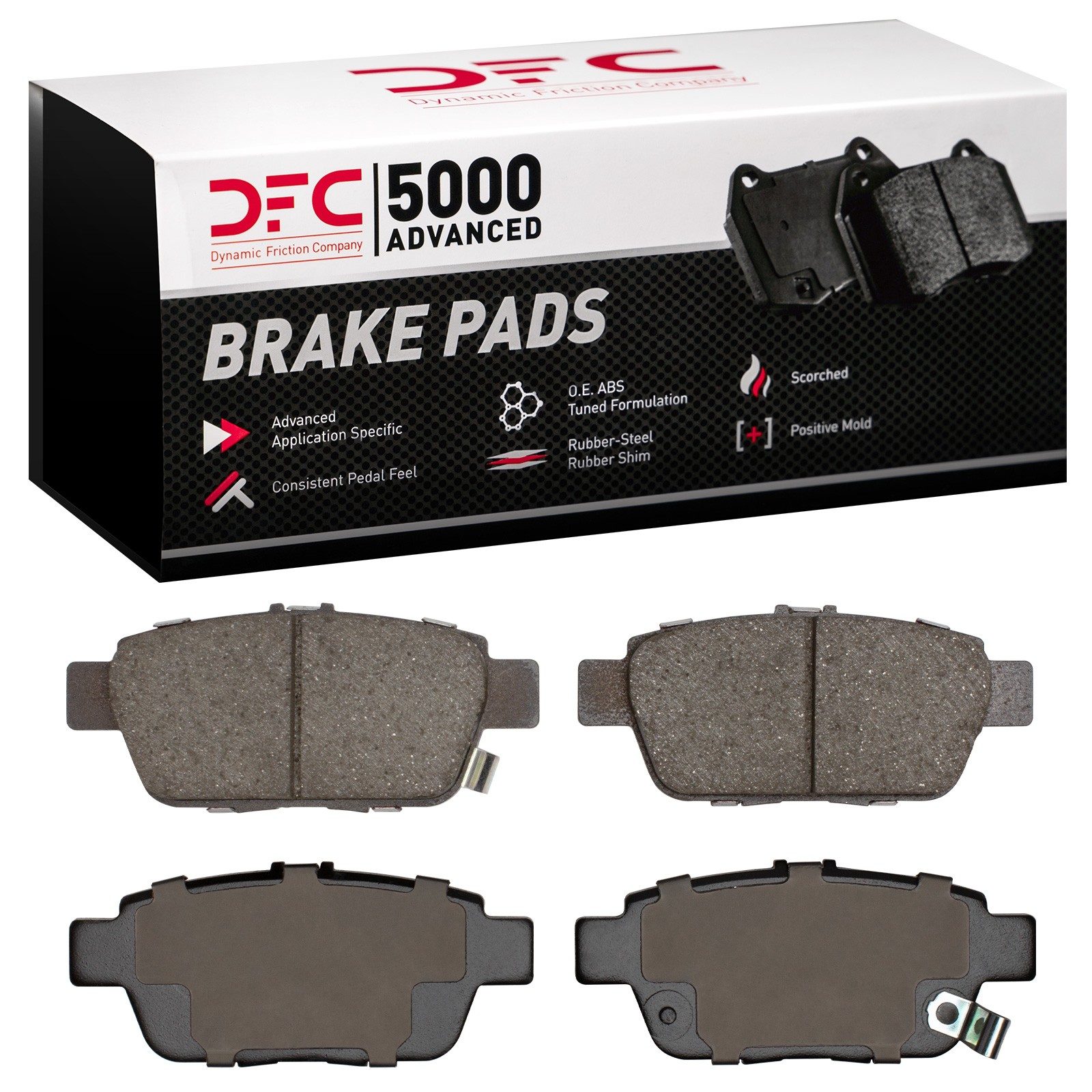 DFC Rear Brake Pads (4 Pads) — image 2