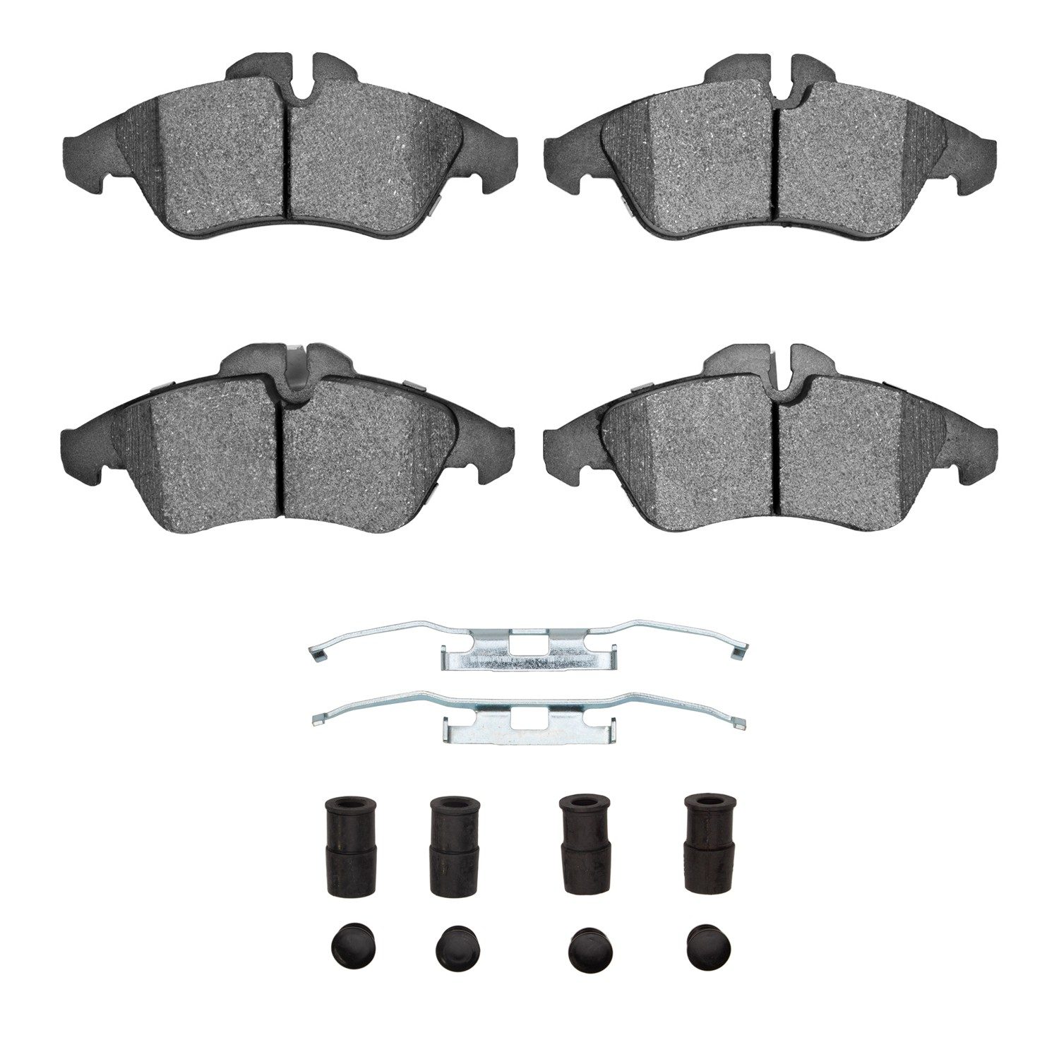 Dynamic Friction 5000 Advance Brake Pads With Hardware - 1551-1177-01