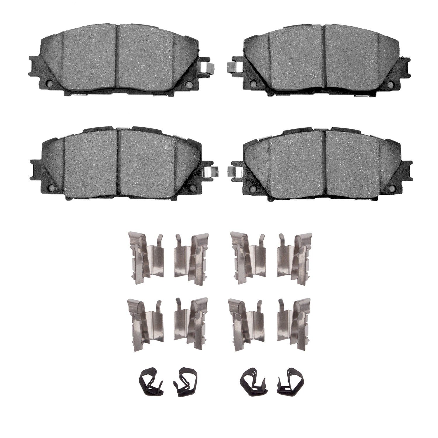 Dynamic Friction 5000 Advance Brake Pads With Hardware - 1551-1184-11