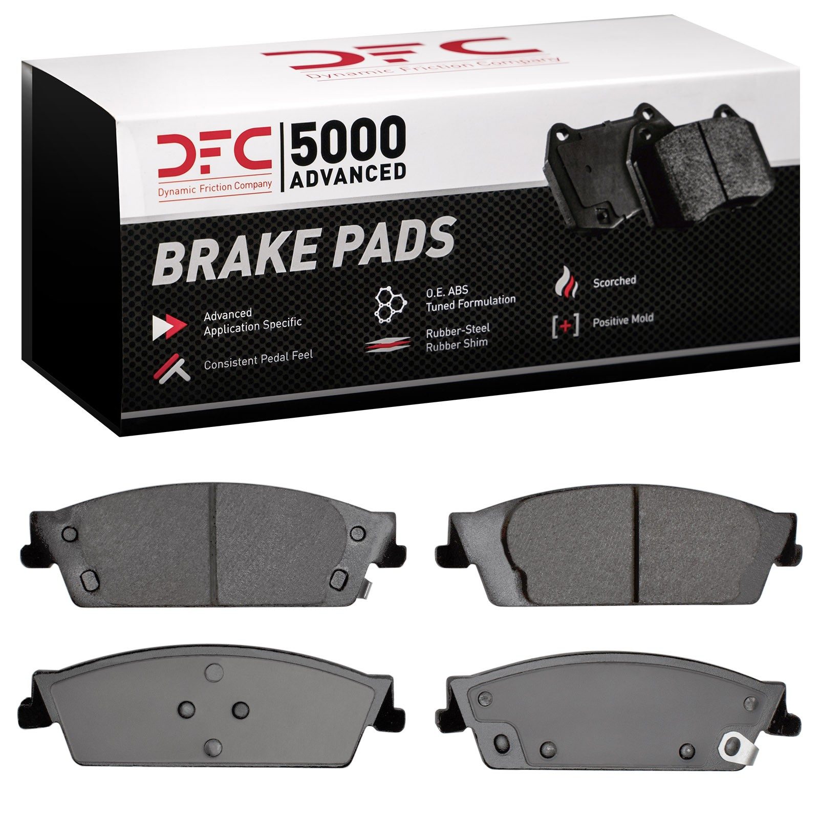 DFC Rear Brake Pads (4 Pads) — image 2