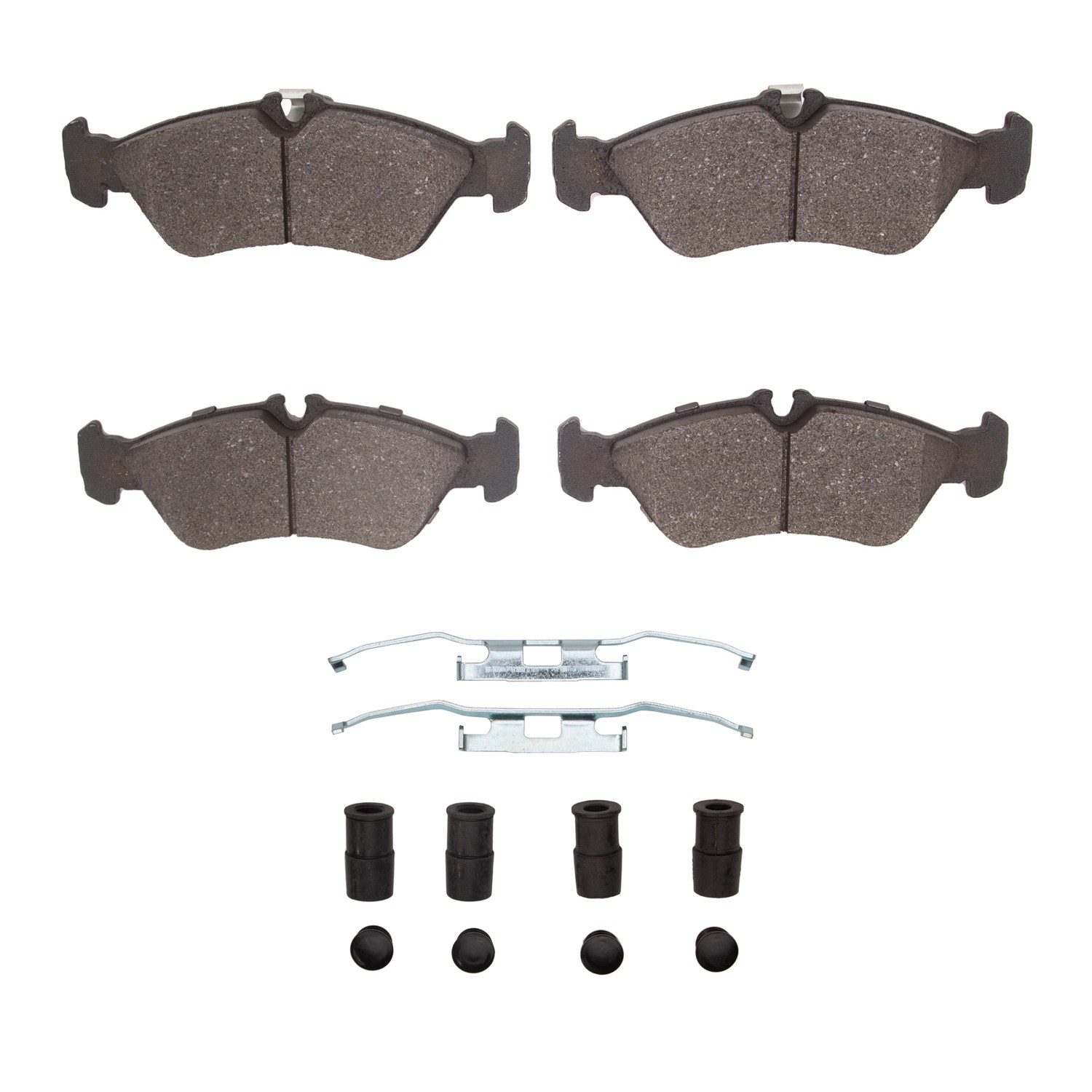 Dynamic Friction 5000 Advance Brake Pads With Hardware - 1551-1229-01