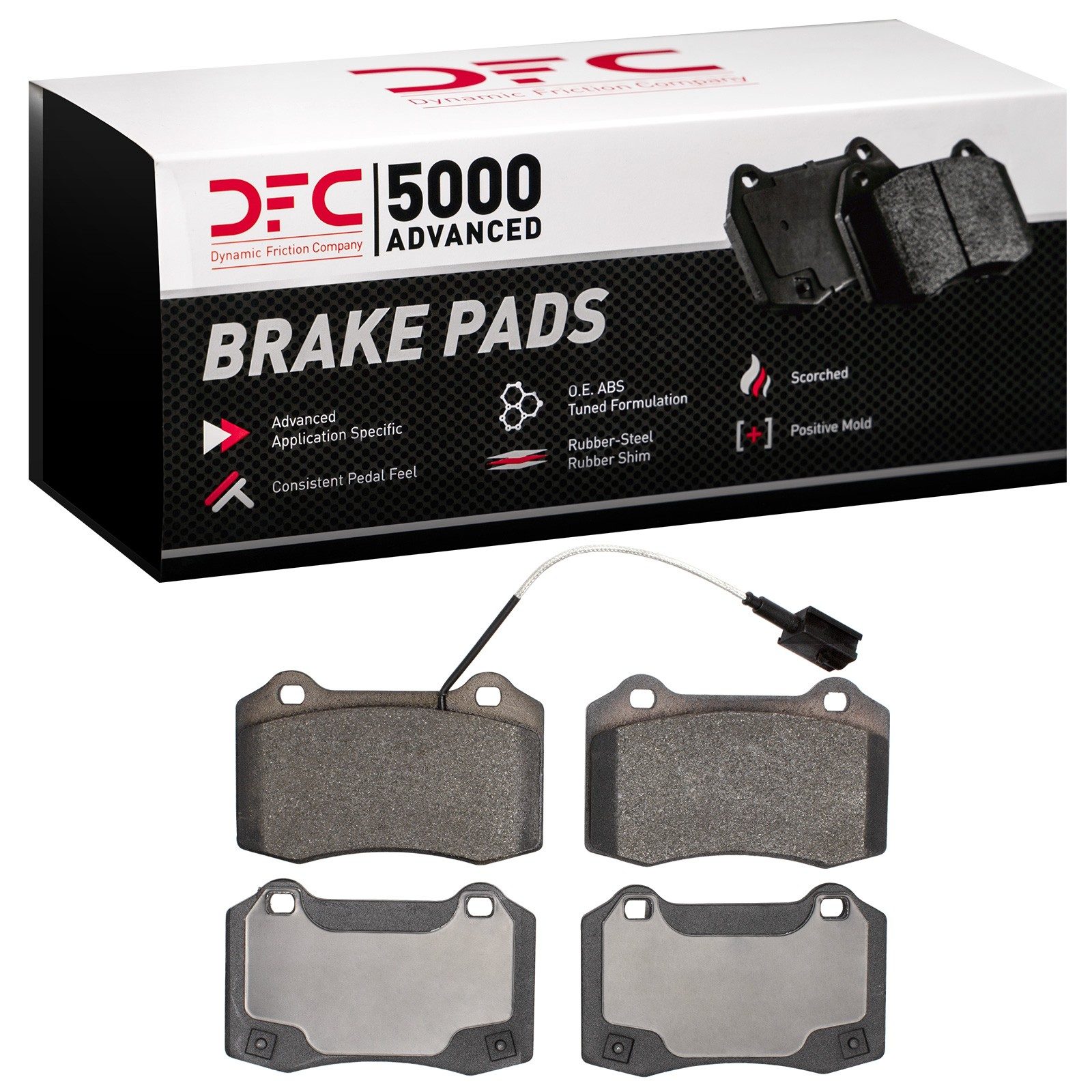 Dynamic Friction 5000 Advanced Brake Pads Without Hardware - 1551-1270-00 — image 2