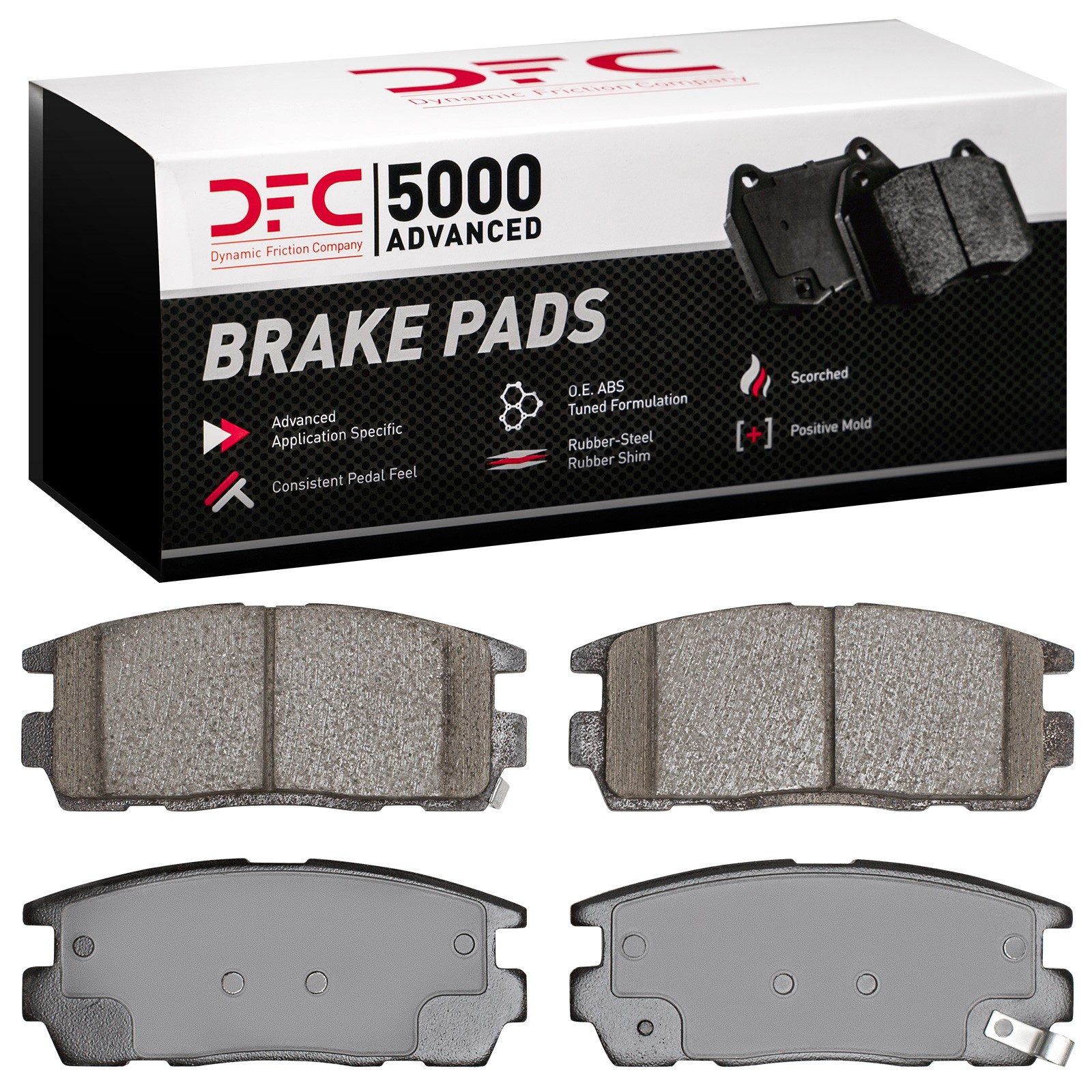 DFC Rear Brake Pads (4 Pads) — image 2