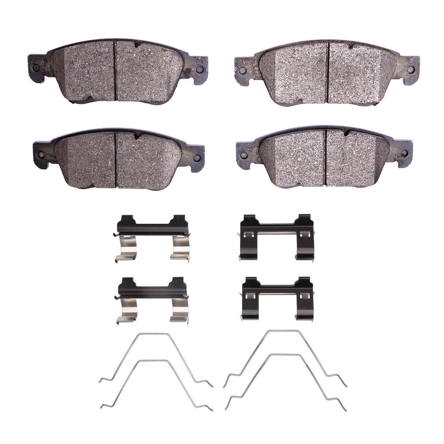 Dynamic Friction 5000 Advance Brake Pads With Hardware - 1551-1287-01