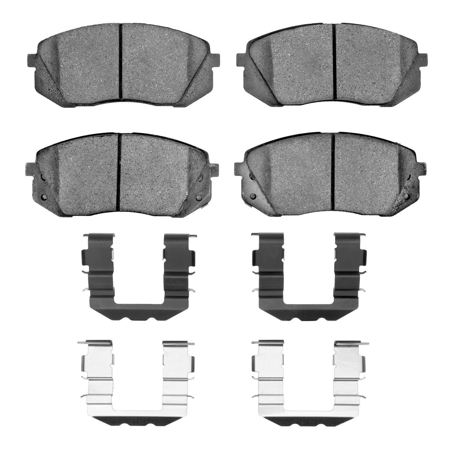 Dynamic Friction 5000 Advance Brake Pads With Hardware - 1551-1295-01