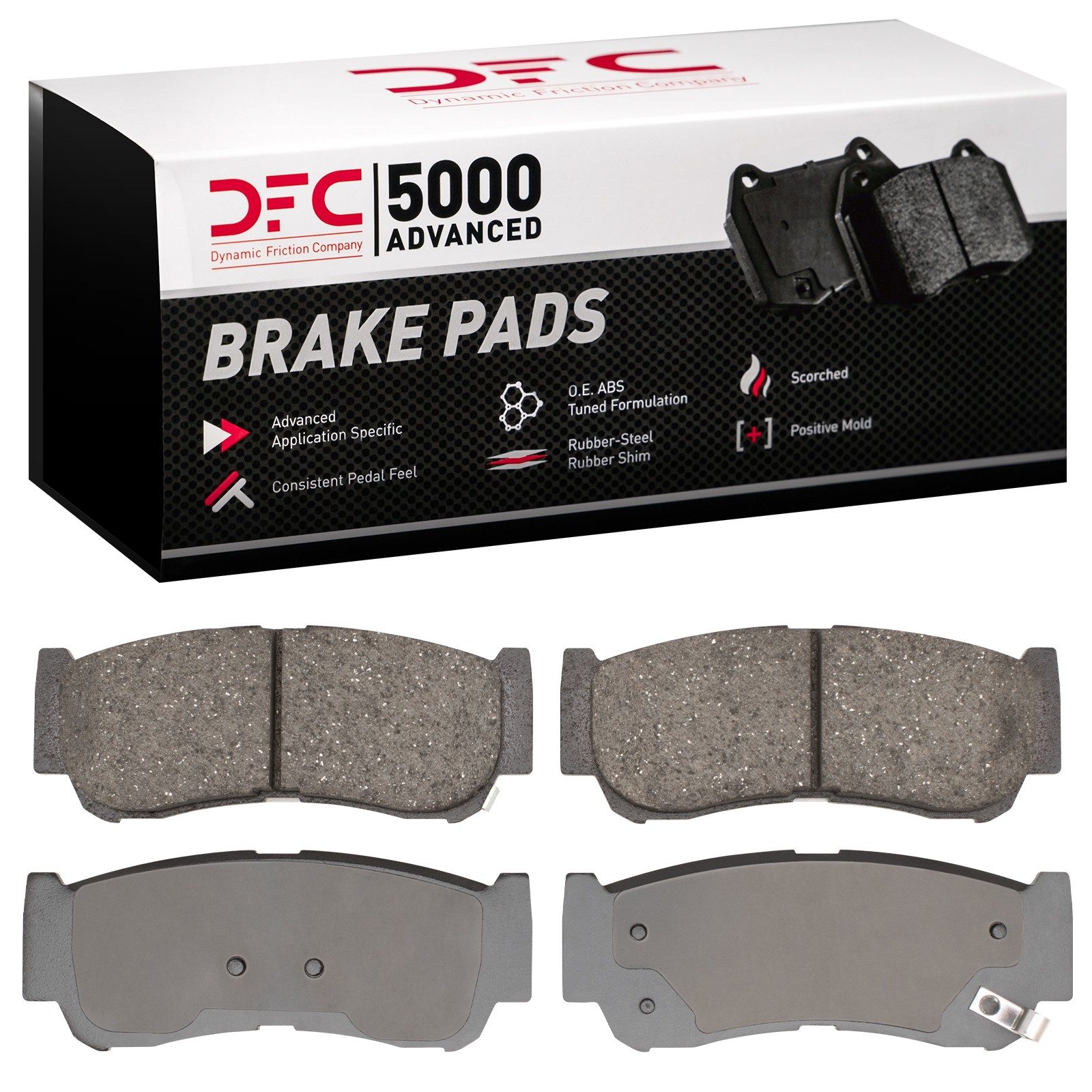 DFC Rear Brake Pads (4 Pads) — image 2