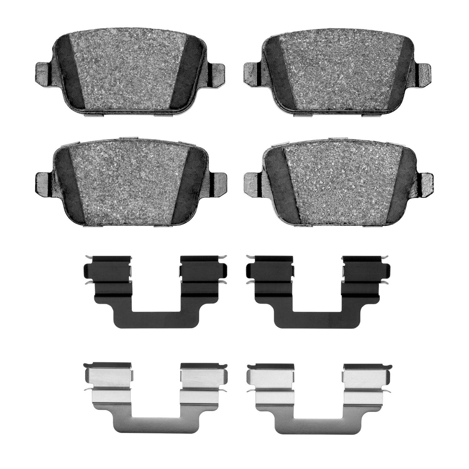 Dynamic Friction 5000 Advance Brake Pads With Hardware - 1551-1314-02