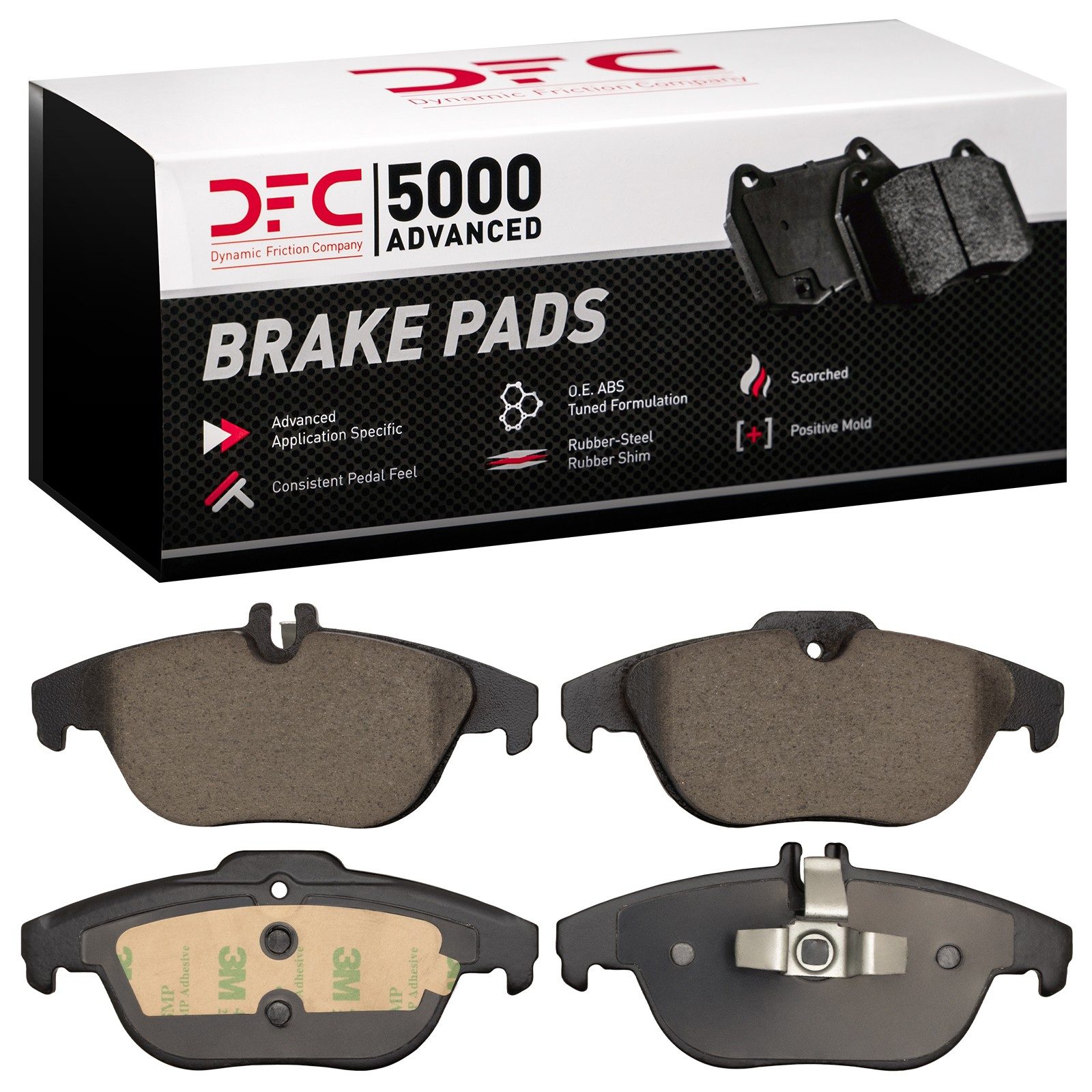 DFC 5000 Advanced Ceramic Brake Pads (4 Pads) — image 2