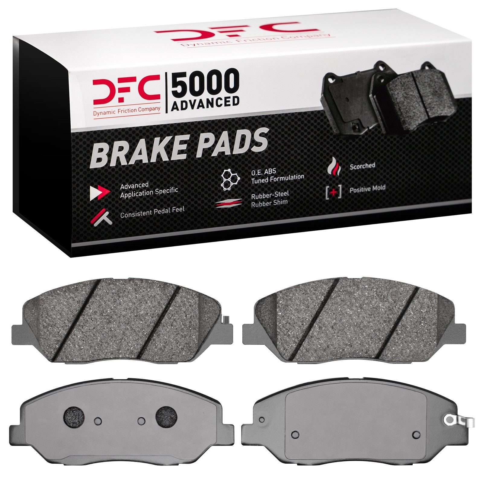 DFC 5000 Advanced Ceramic Brake Pads (4 Pads) — image 2