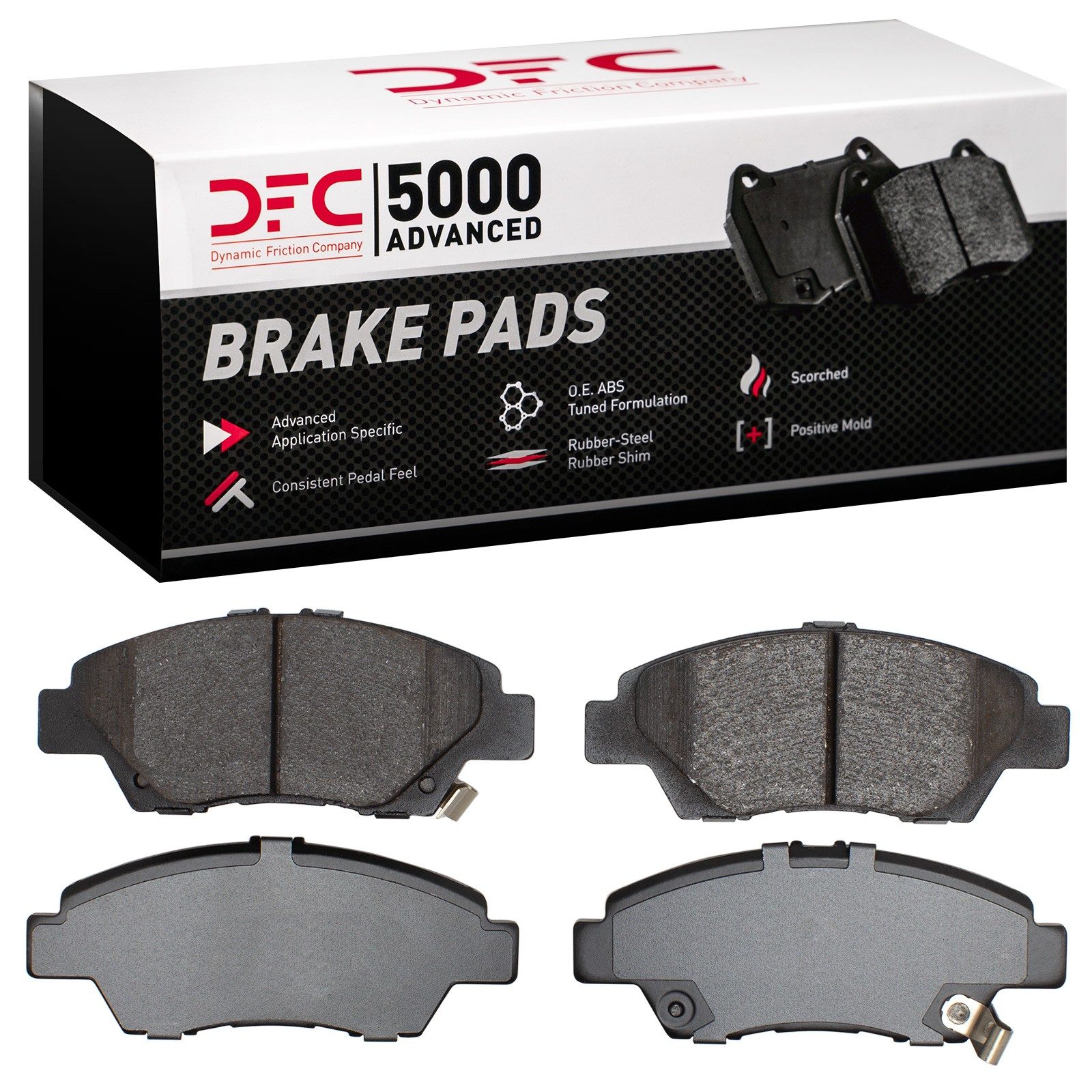 DFC 5000 Advanced Ceramic Brake Pads (4 Pads) — image 2
