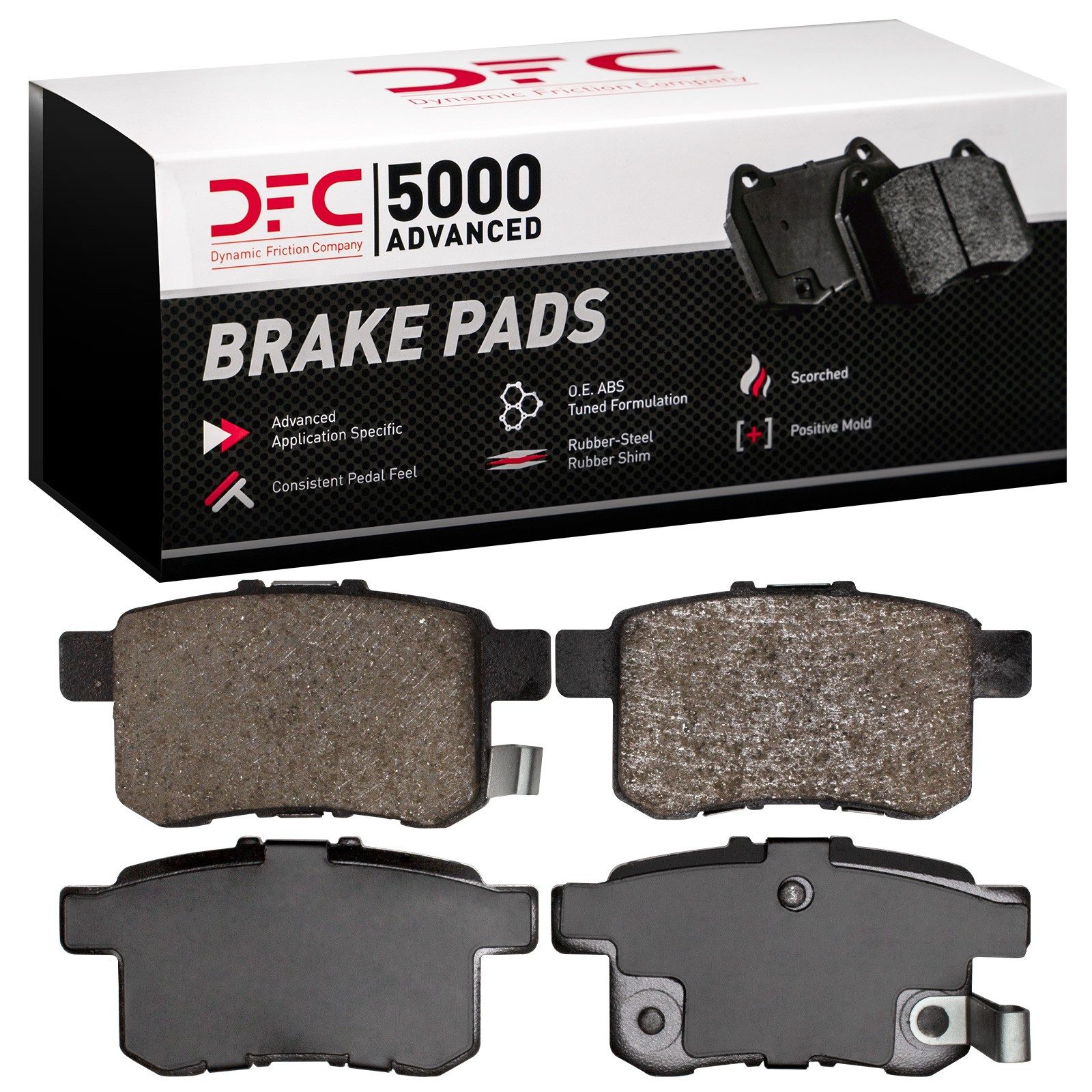 DFC Rear Brake Pads (4 Pads) — image 2