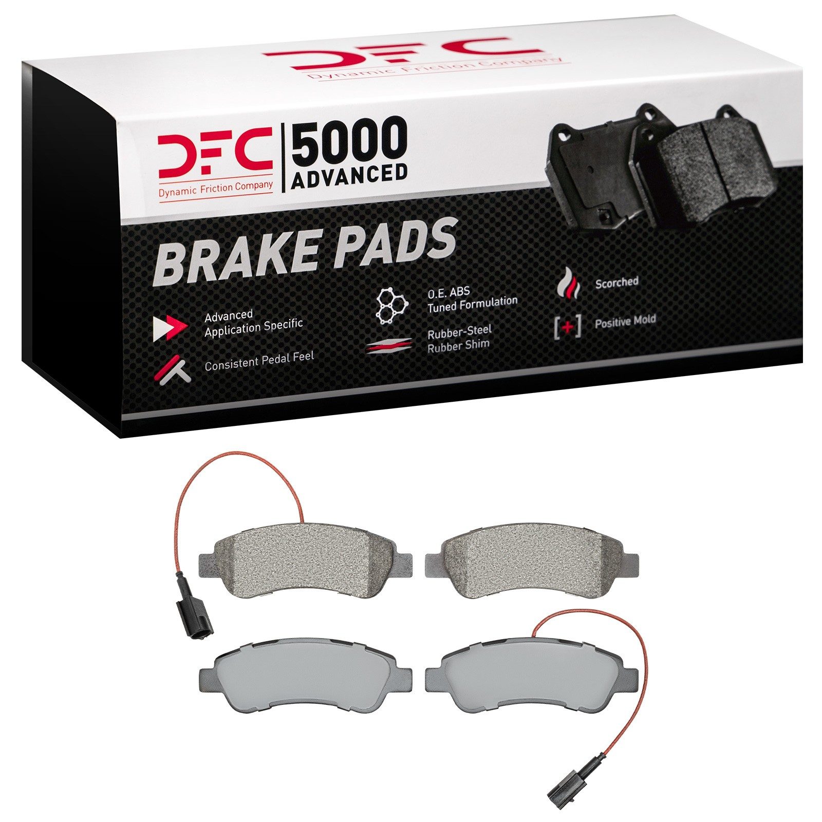Dynamic Friction 5000 Advanced Brake Pads Without Hardware - 1551-1490-00 — image 3