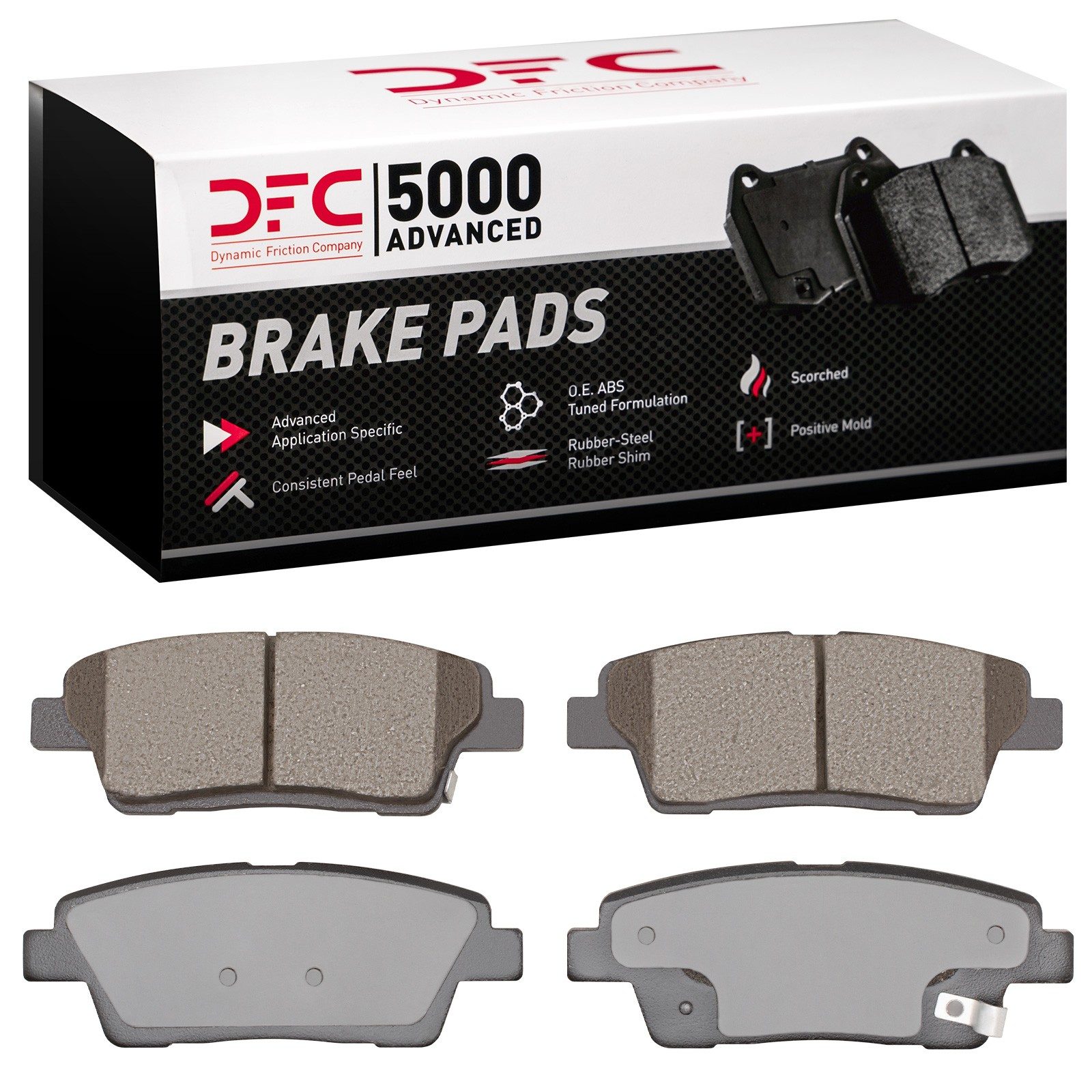 DFC 5000 Advanced Ceramic Brake Pads (4 Pads) — image 3