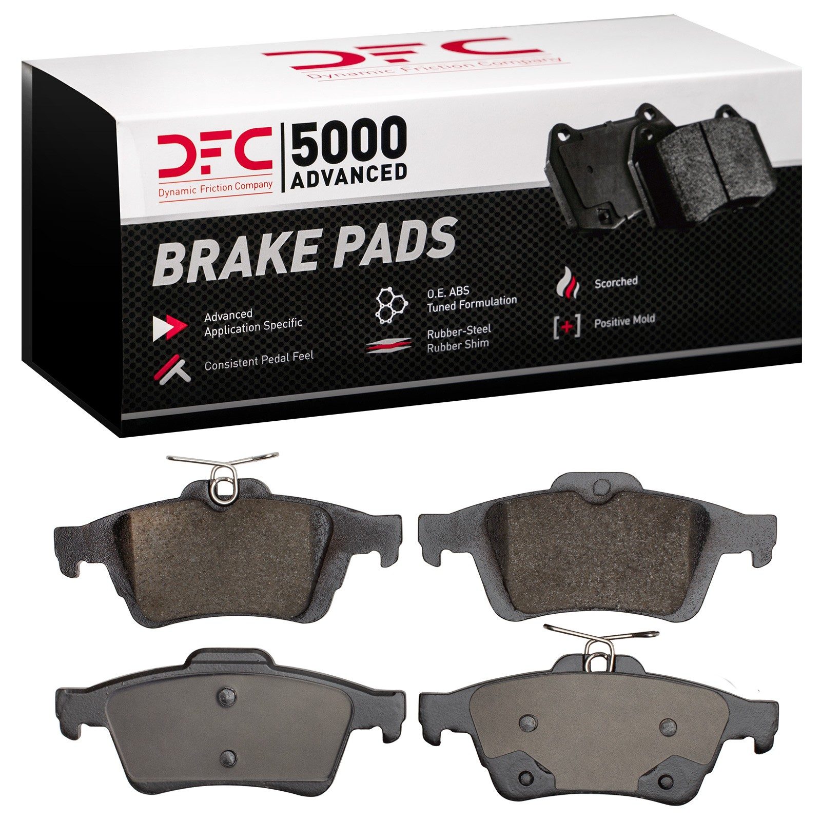 DFC Rear Brake Pads (4 Pads) — image 3