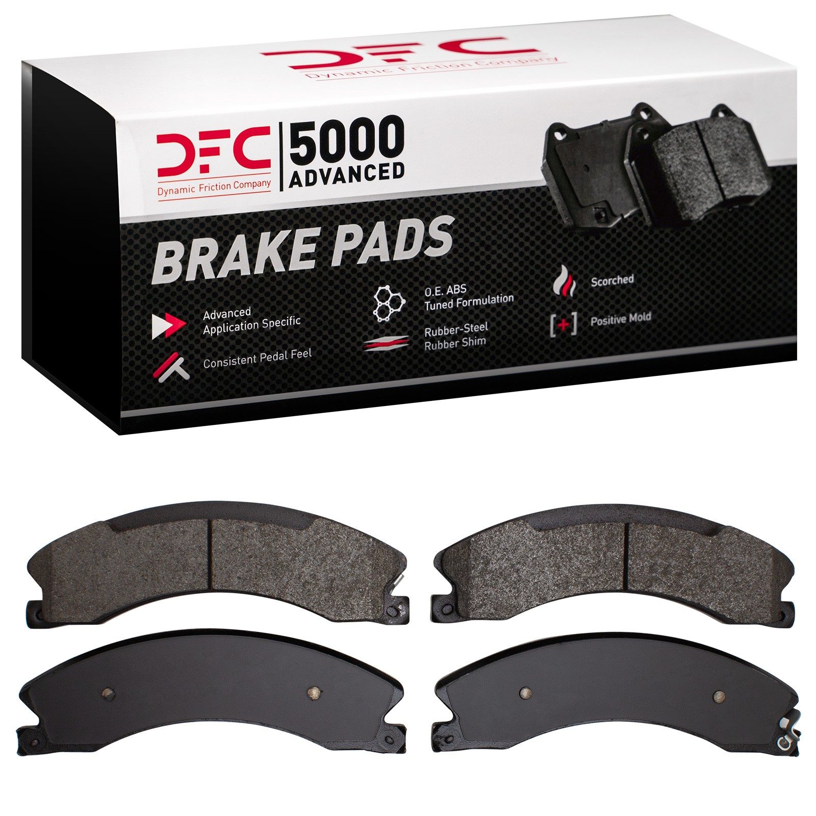 DFC Rear Brake Pads (4 Pads) — image 2