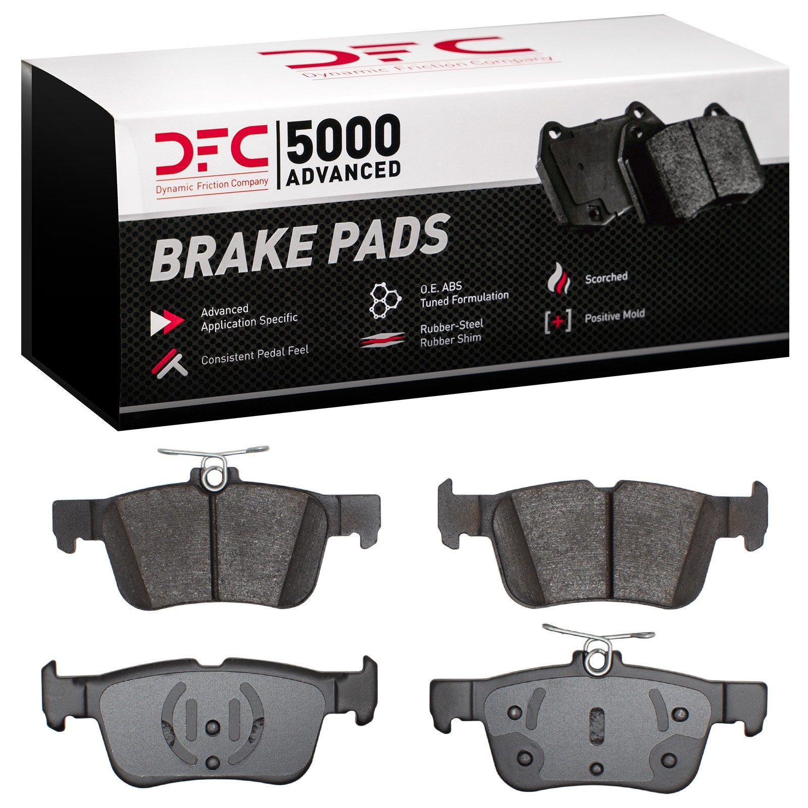 DFC Rear Brake Pads (4 Pads) — image 2