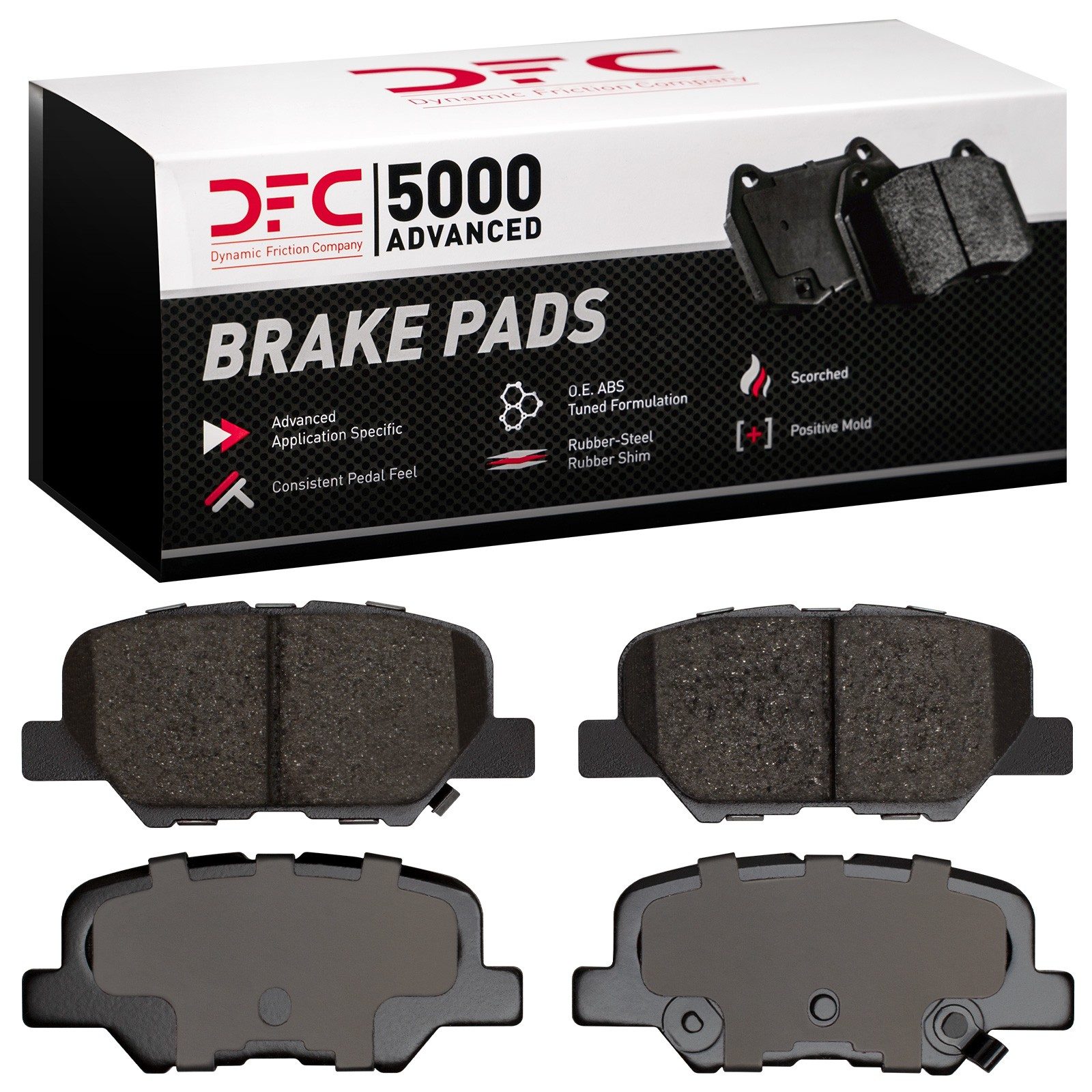 DFC 5000 Advanced Ceramic Brake Pads (4 Pads) — image 3