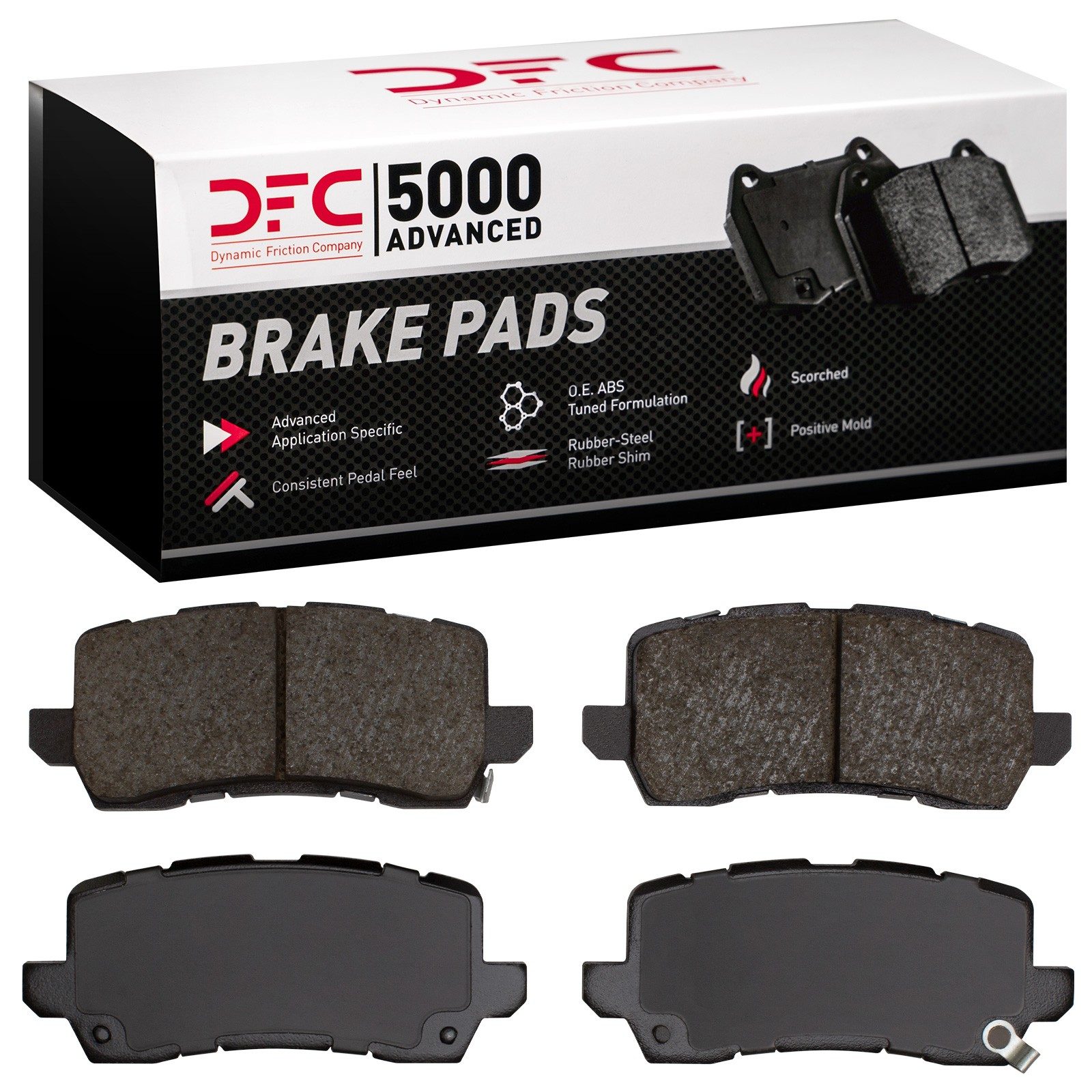 DFC Rear Brake Pads (4 Pads) — image 2