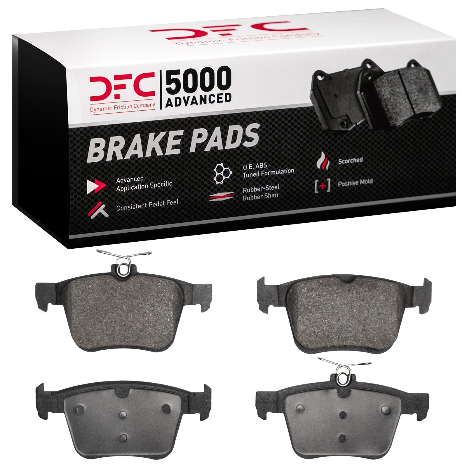 DFC Rear Brake Pads (4 Pads) — image 2