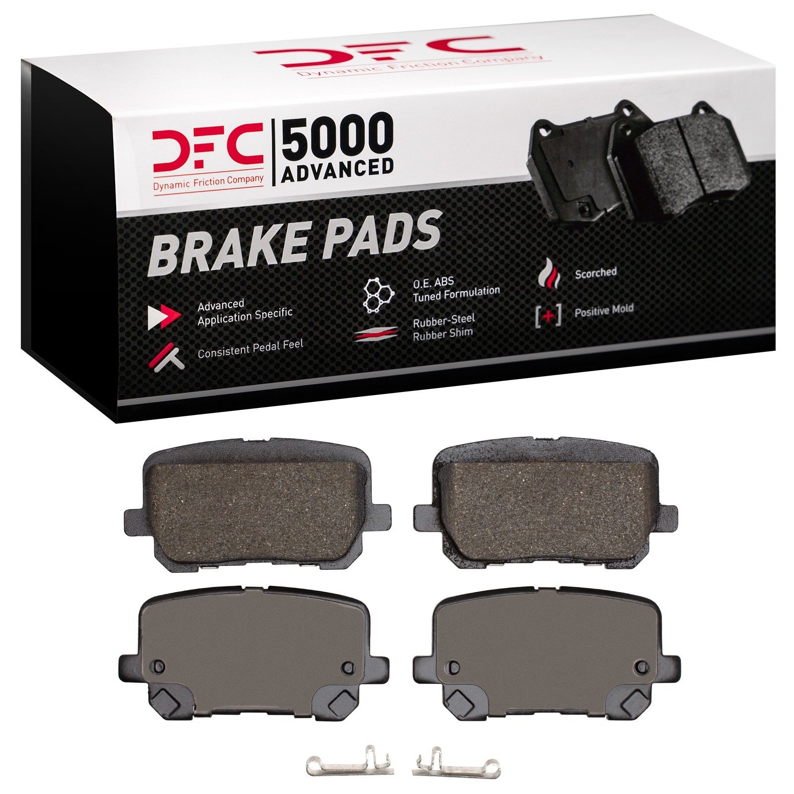 DFC Rear Brake Pads (4 Pads) — image 2