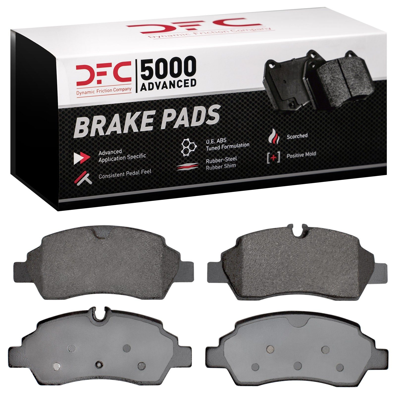 DFC 5000 Advanced Semi-Metallic Brake Pads (4 Pads) — image 2