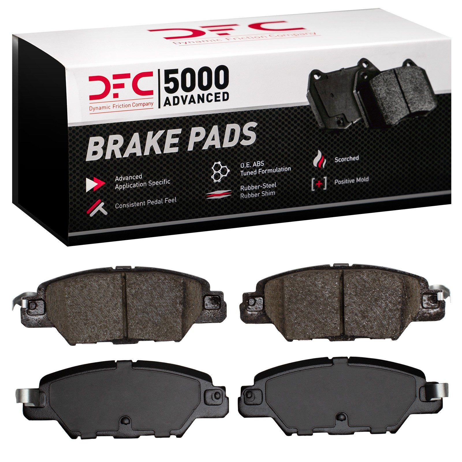 Dynamic Friction 5000 Advanced Brake Pads Without Hardware - 1551-1846-00 — image 2