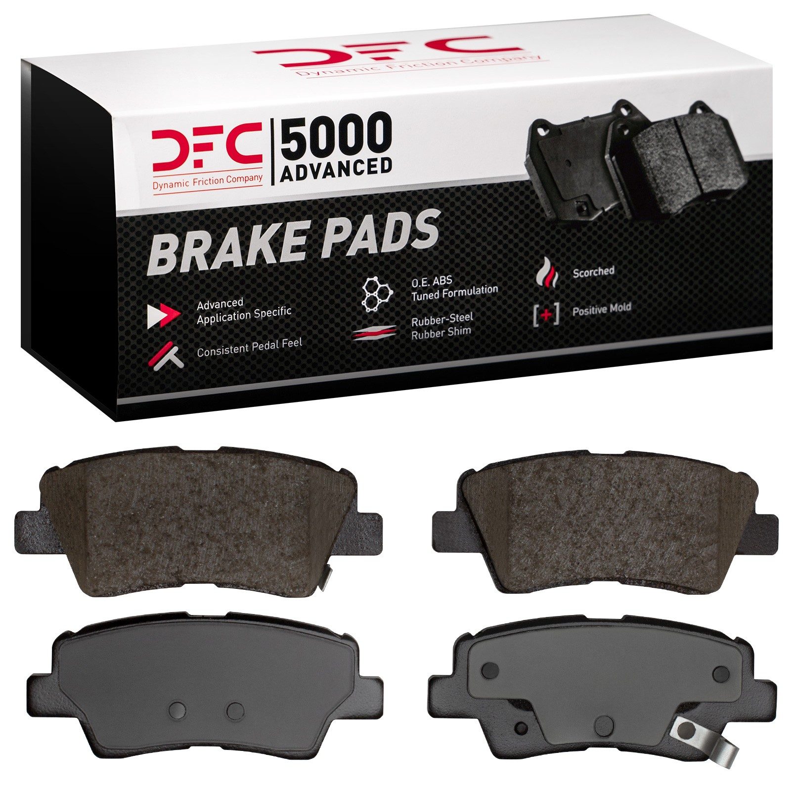 DFC Rear Brake Pads (4 Pads) — image 2