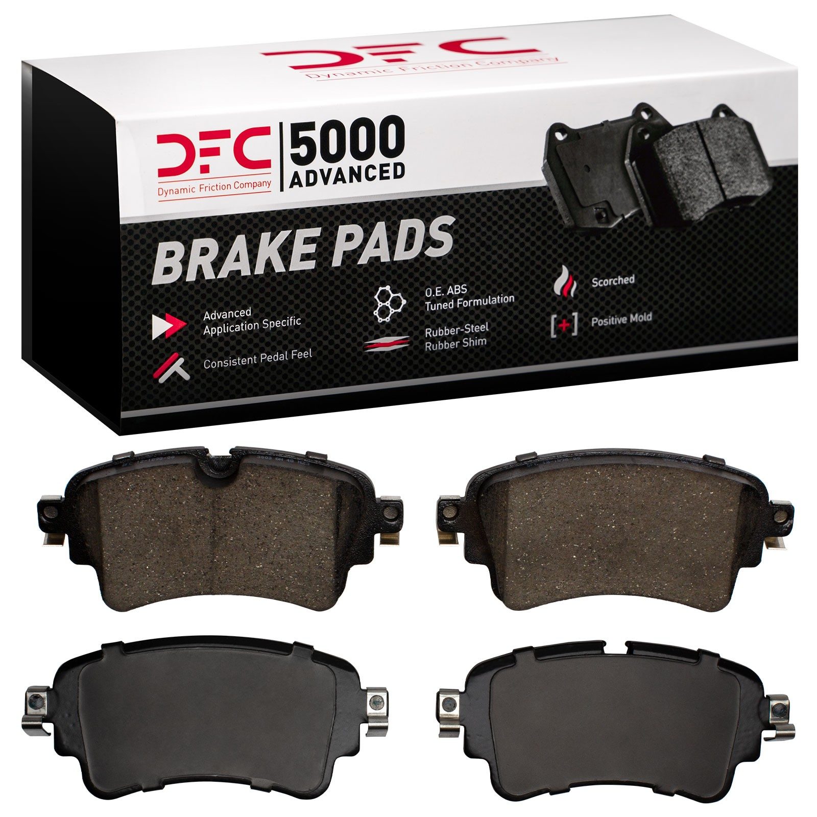 DFC Rear Brake Pads (4 Pads) — image 2