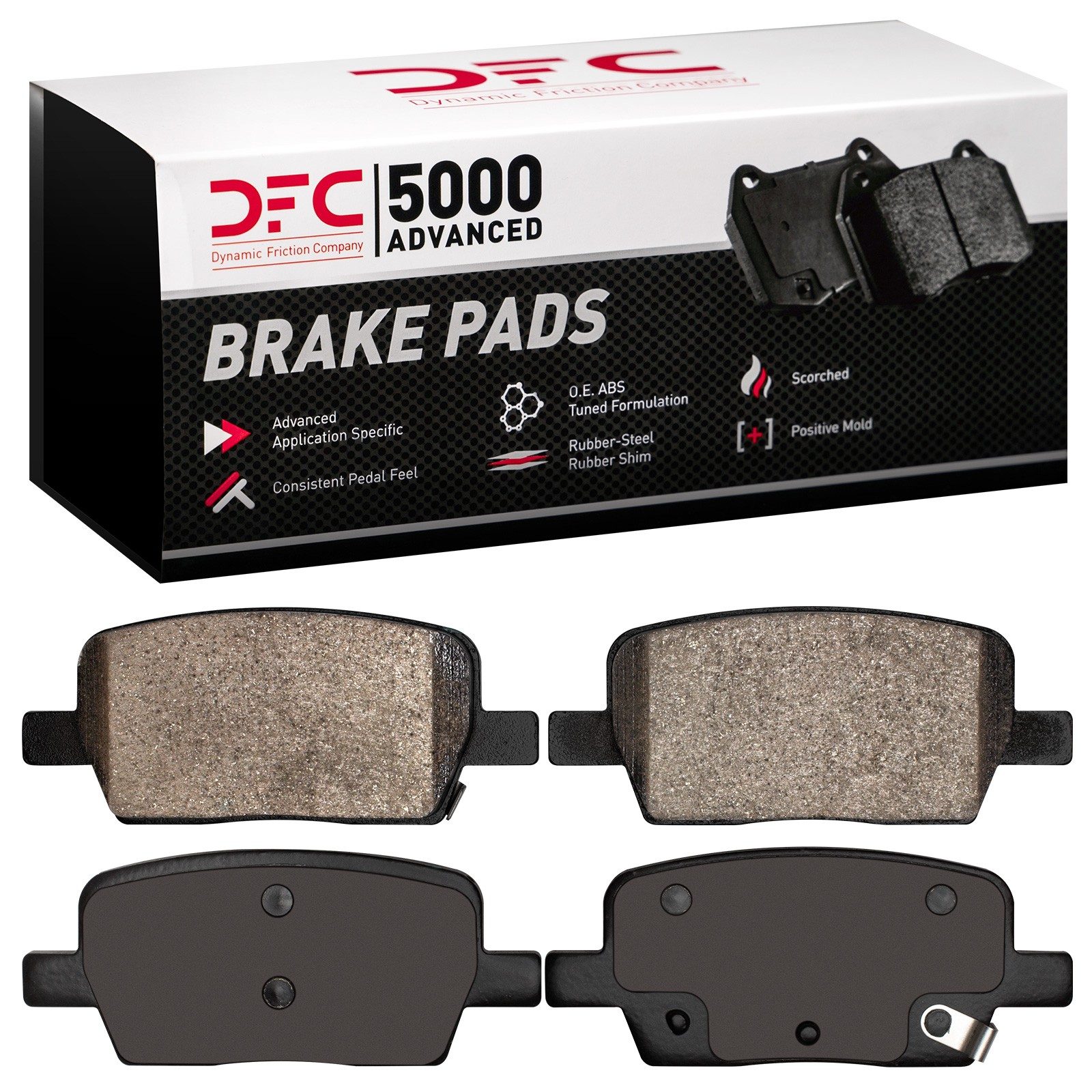 DFC Rear Brake Pads (4 Pads) — image 3