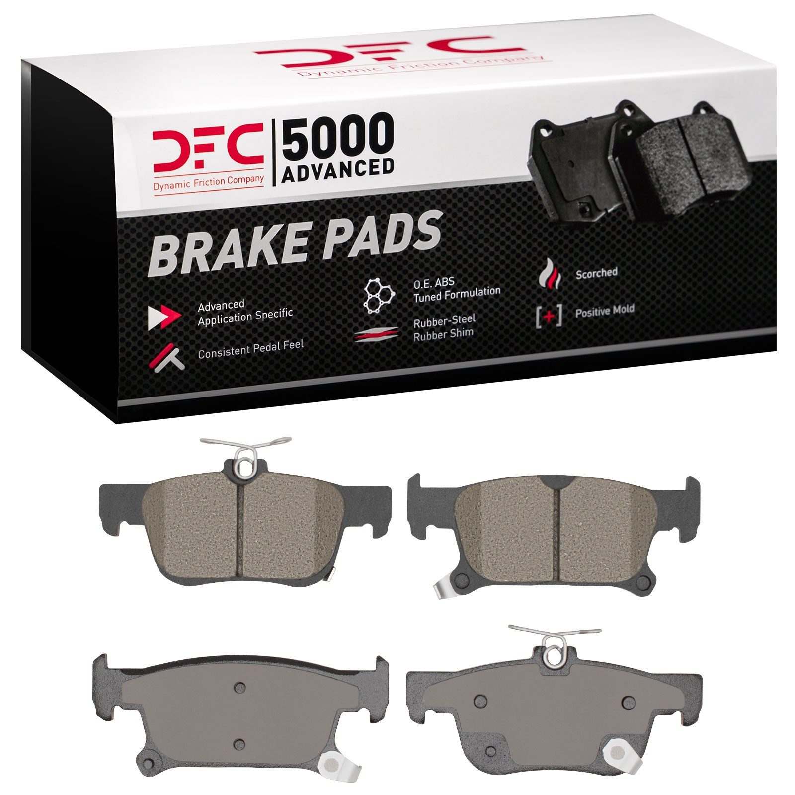 DFC Rear Brake Pads (4 Pads) — image 2