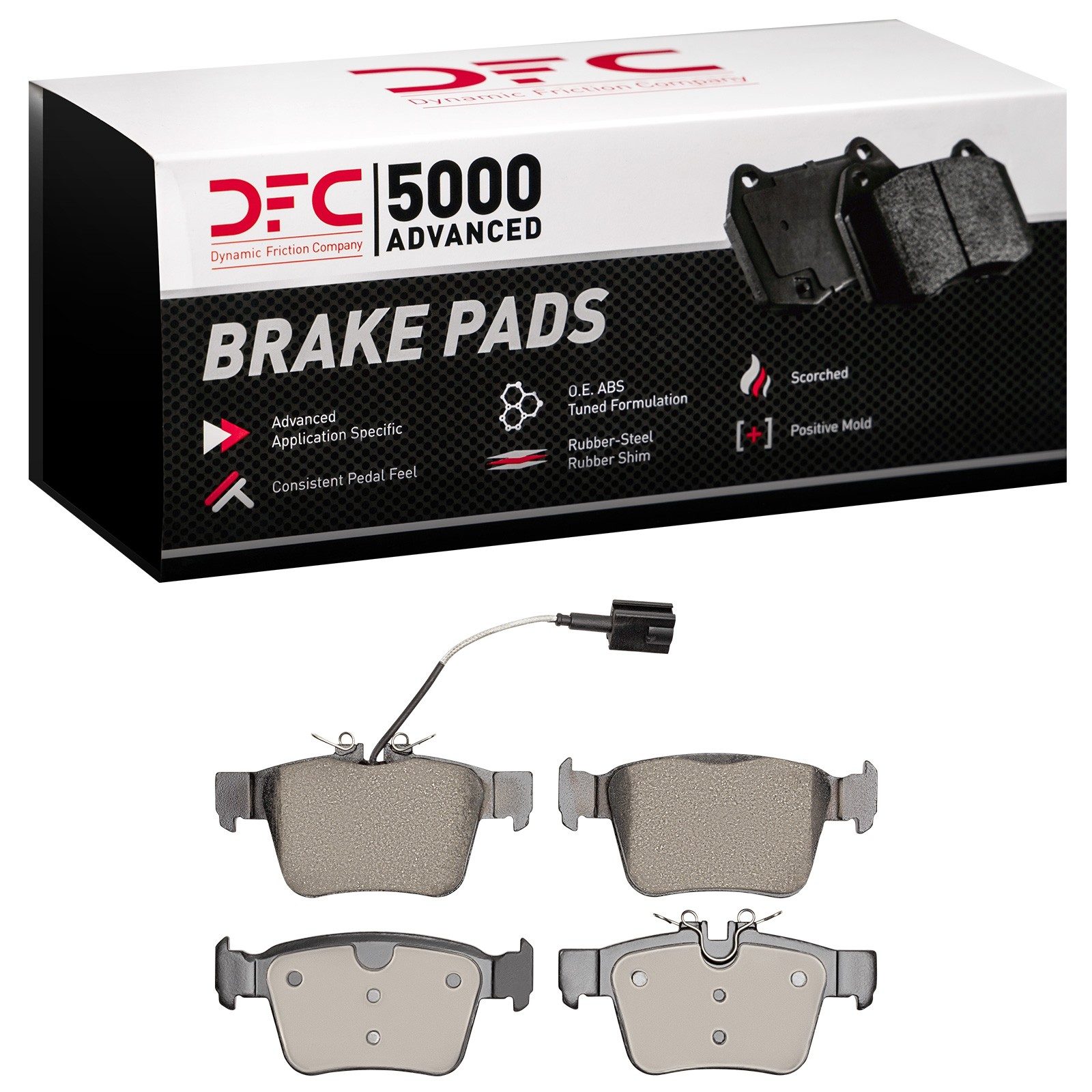 Dynamic Friction 5000 Advanced Brake Pads Without Hardware - 1551-1989-00 — image 3