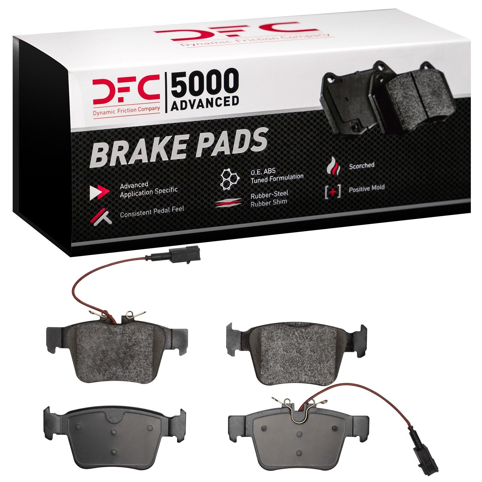 DFC Rear Brake Pads (4 Pads) — image 2