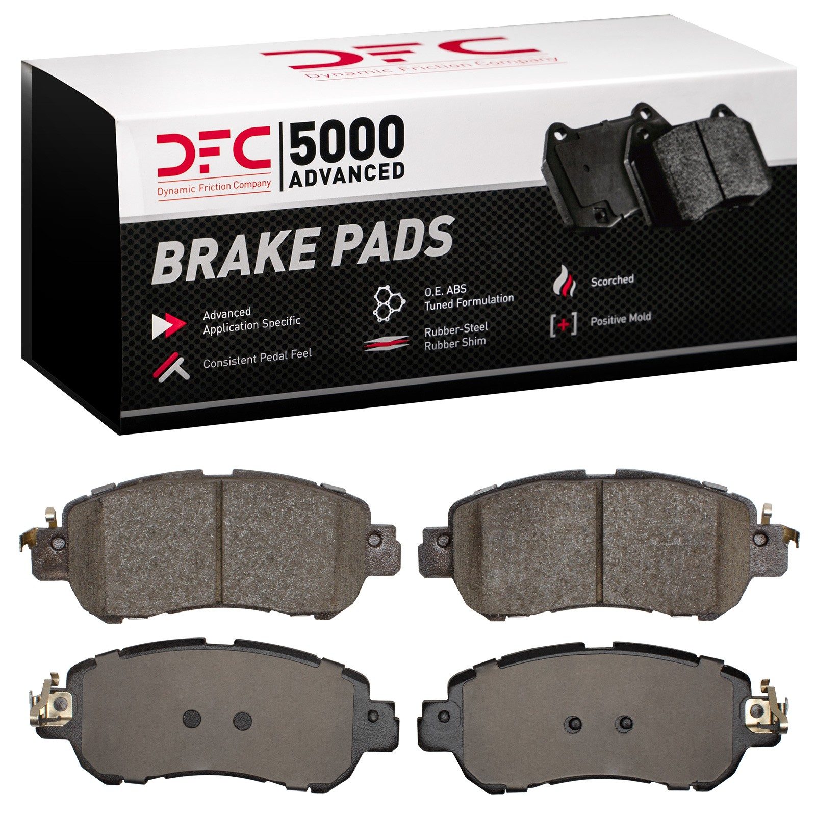 Dynamic Friction 5000 Advanced Brake Pads Without Hardware - 1551-2038-00 — image 2
