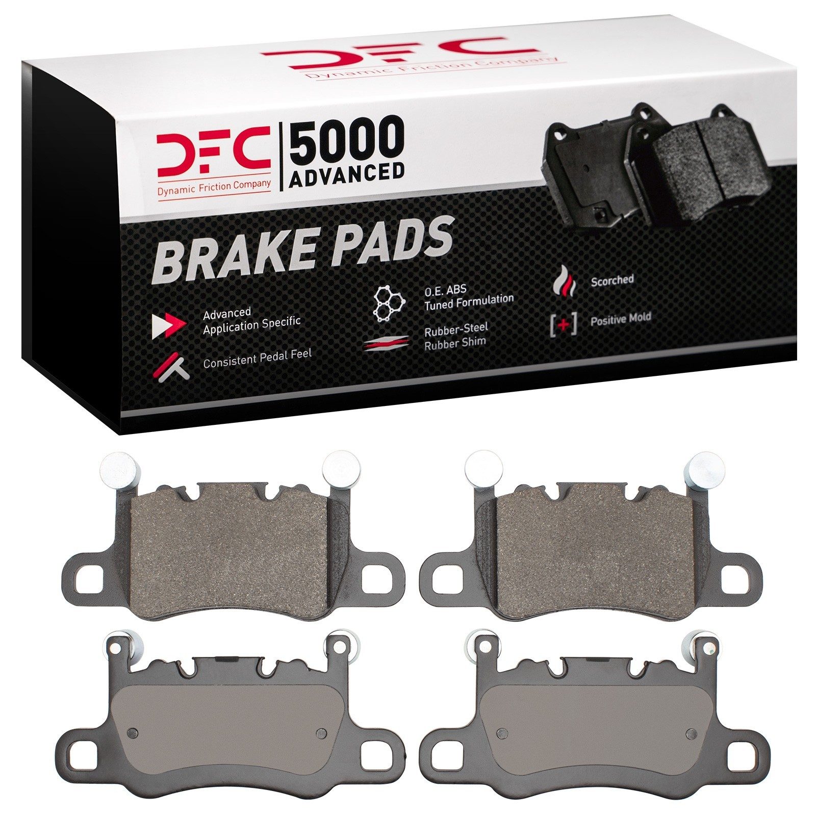 Dynamic Friction 5000 Advanced Brake Pads Without Hardware - 1551-2046-10 — image 2