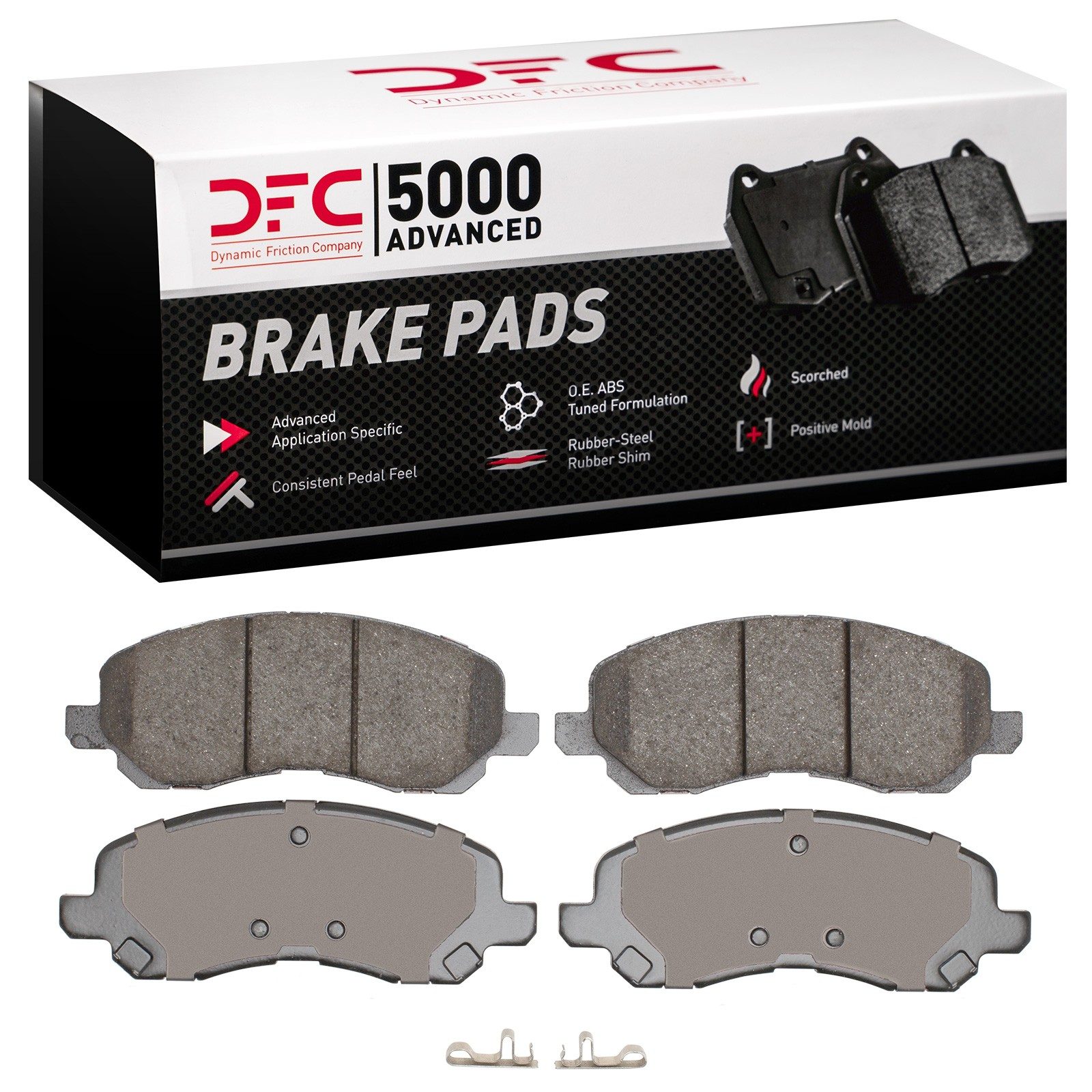 Dynamic Friction 5000 Advanced Brake Pads Without Hardware - 1551-2057-00 — image 2