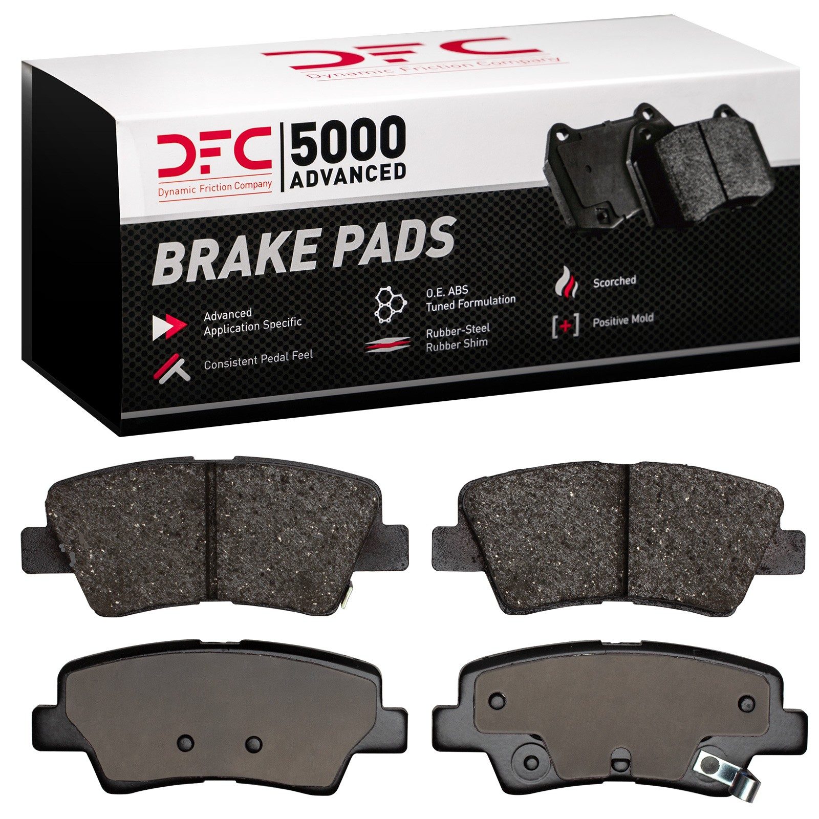 DFC Rear Brake Pads (4 Pads) — image 2