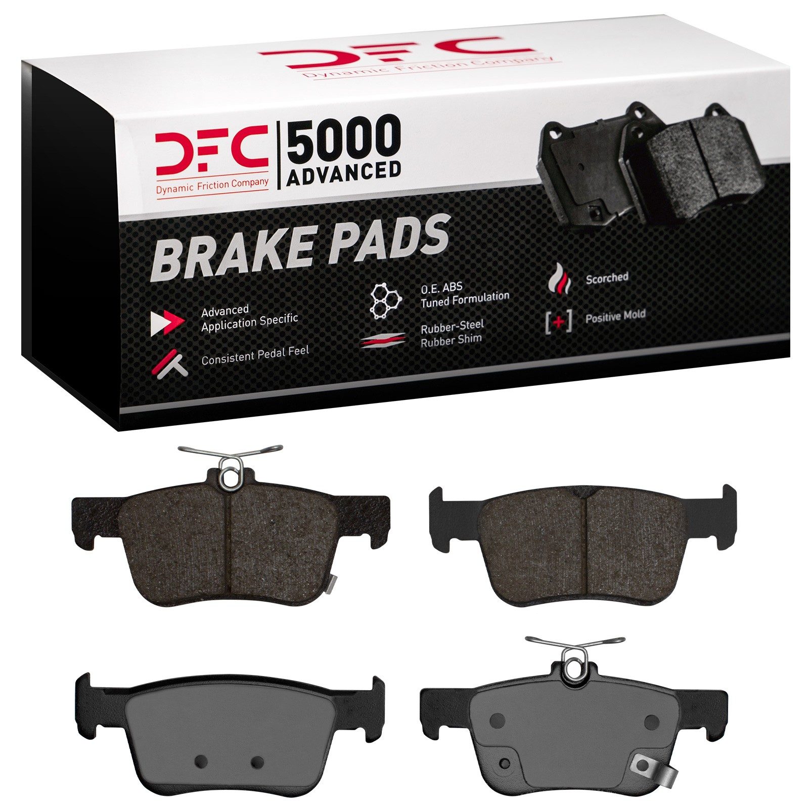 DFC Rear Brake Pads (4 Pads) — image 2