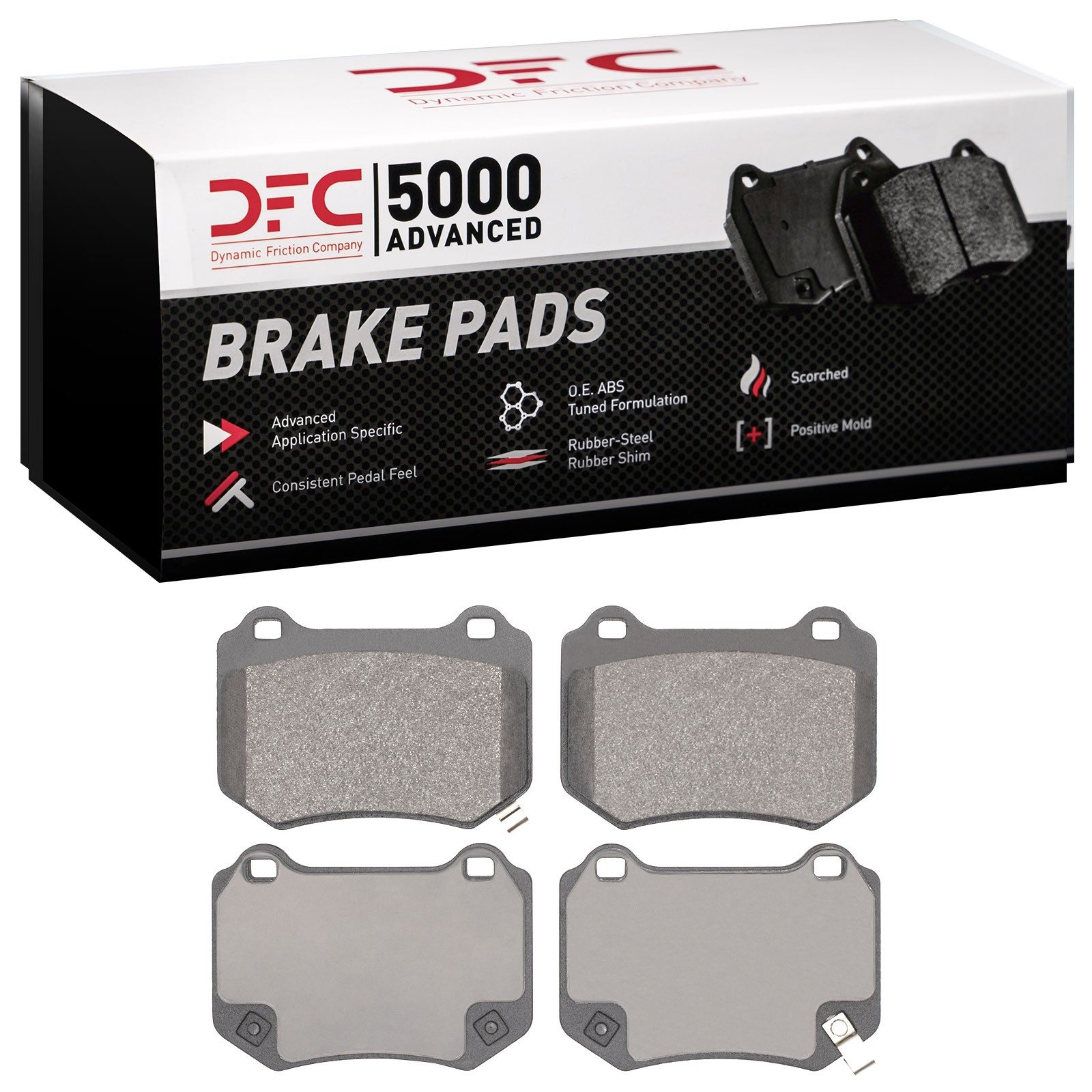 Dynamic Friction 5000 Advanced Brake Pads Without Hardware - 1551-2118-00 — image 3