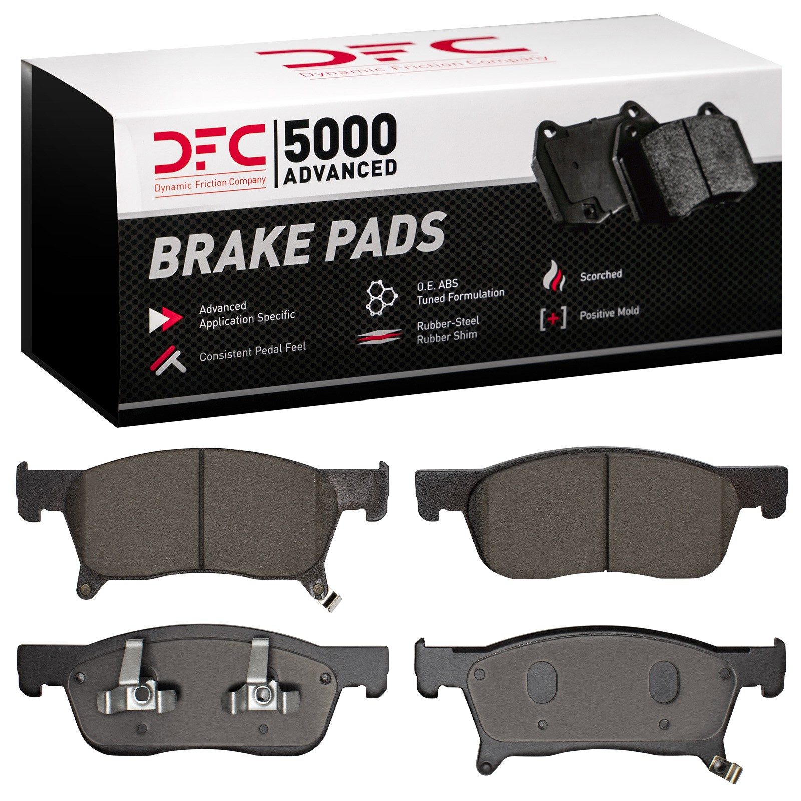 Dynamic Friction 5000 Advanced Brake Pads Without Hardware - 1551-2170-00 — image 3