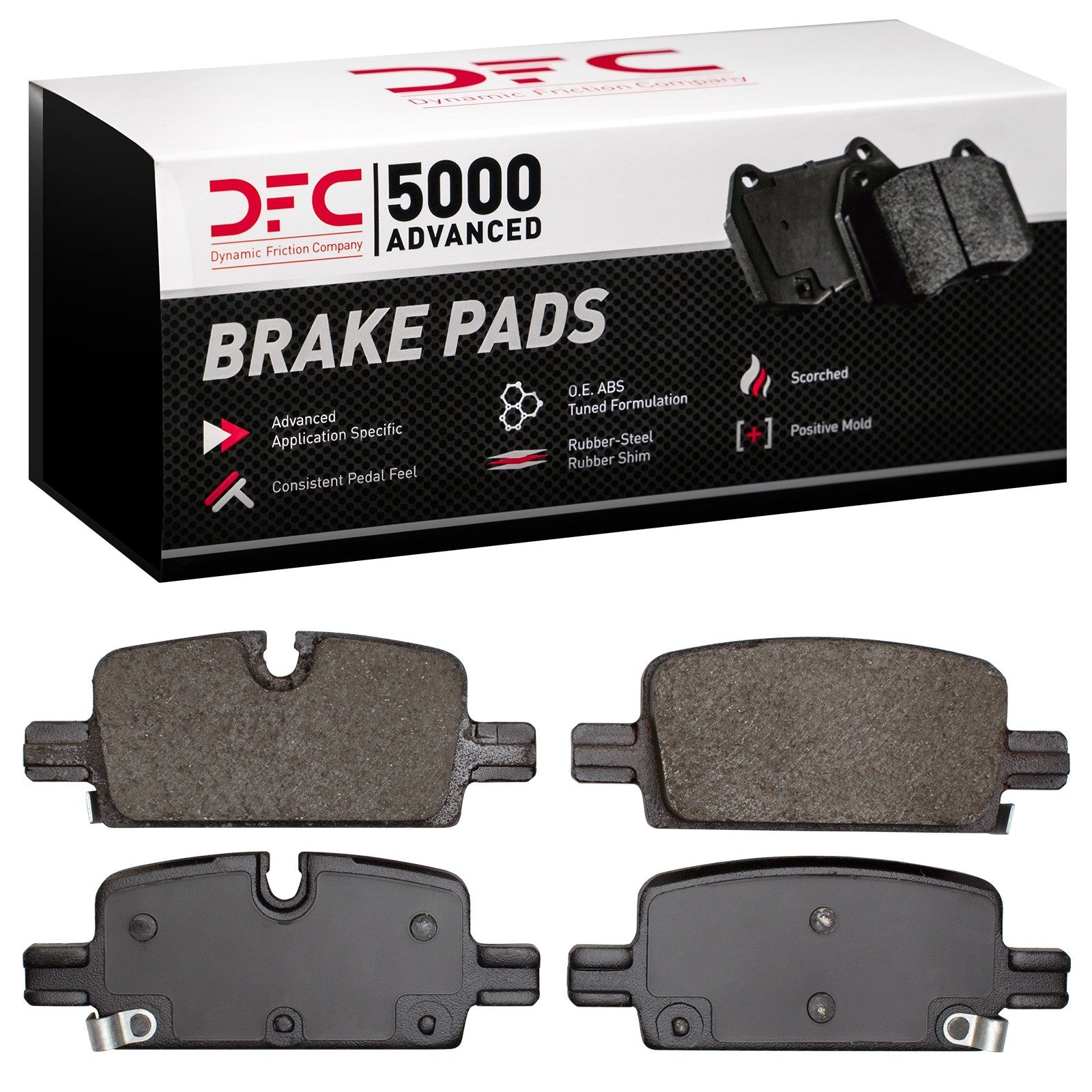 DFC Rear Brake Pads (4 Pads) — image 2