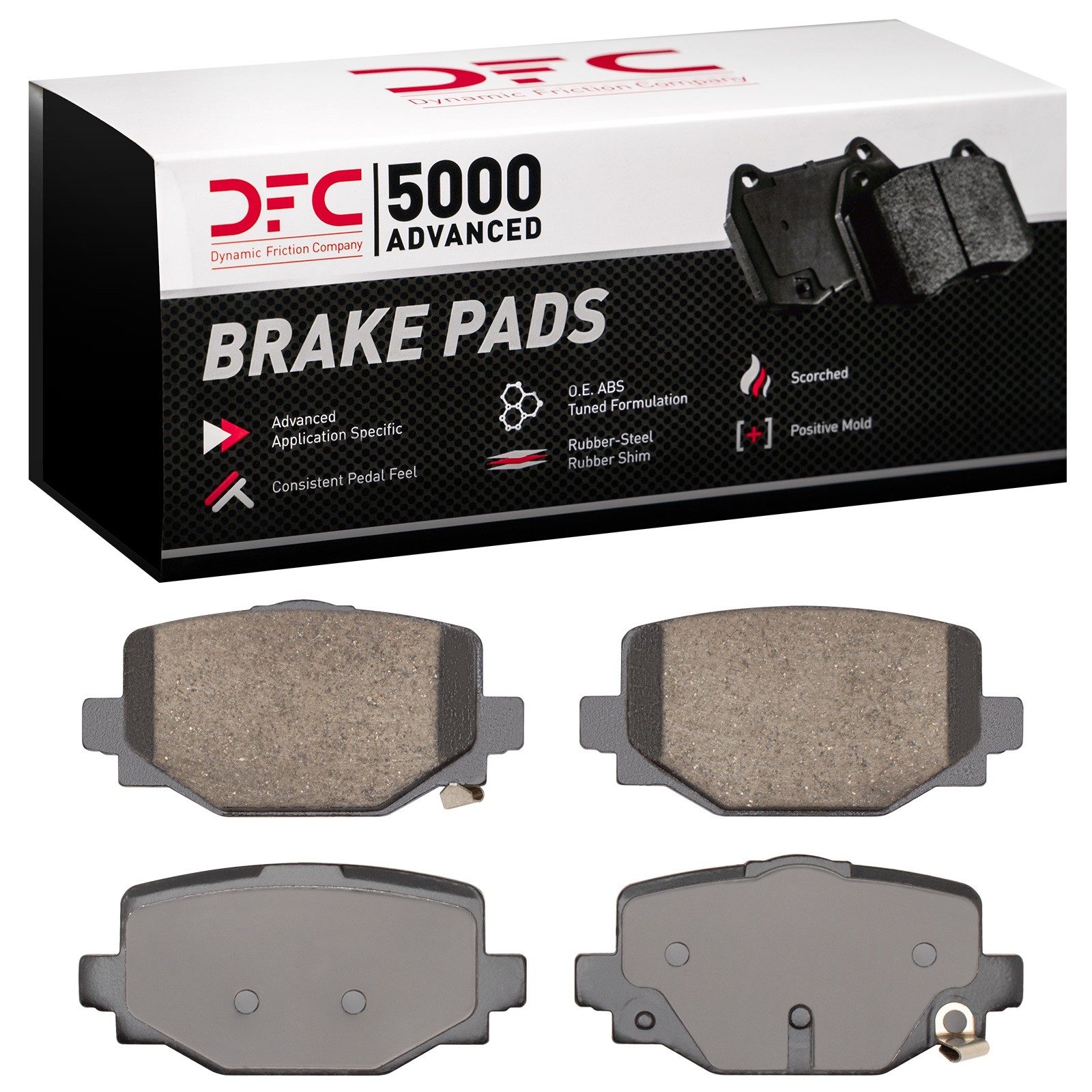 DFC Rear Brake Pads (4 Pads) — image 3