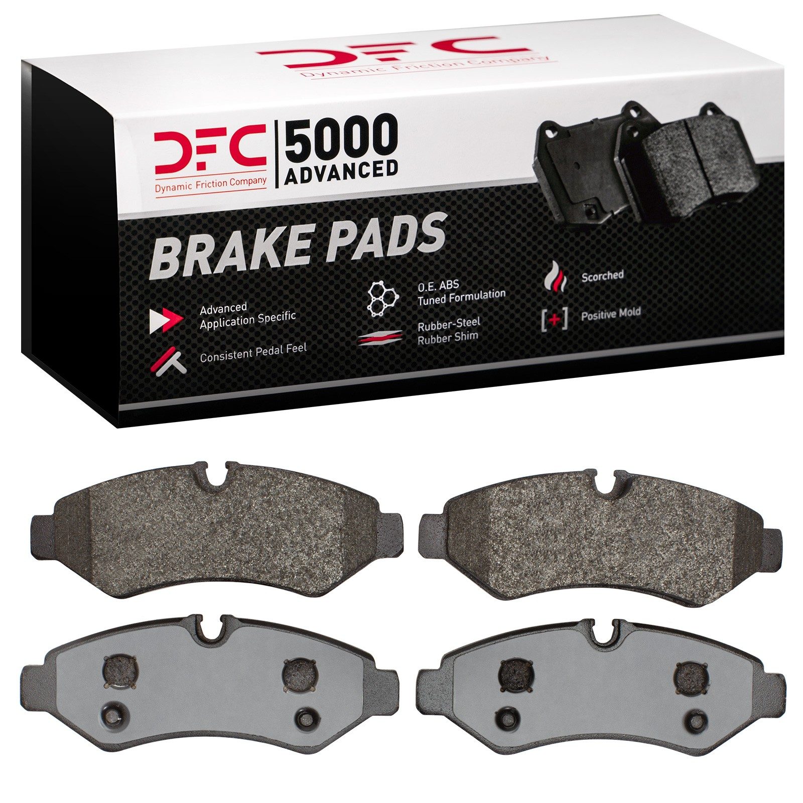 DFC Rear Brake Pads (4 Pads) — image 3