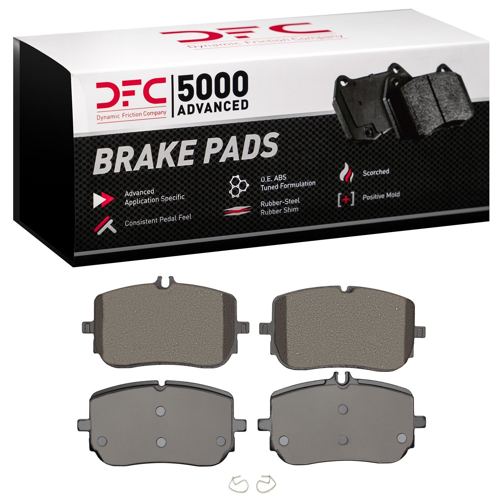 Dynamic Friction 5000 Advanced Brake Pads Without Hardware - 1551-2206-00 — image 2