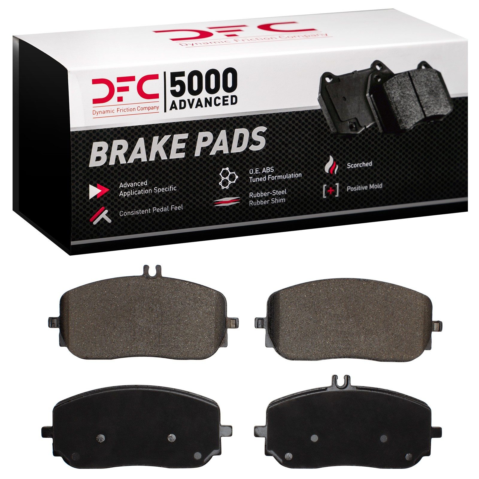 Dynamic Friction 5000 Advanced Brake Pads Without Hardware - 1551-2209-00 — image 2