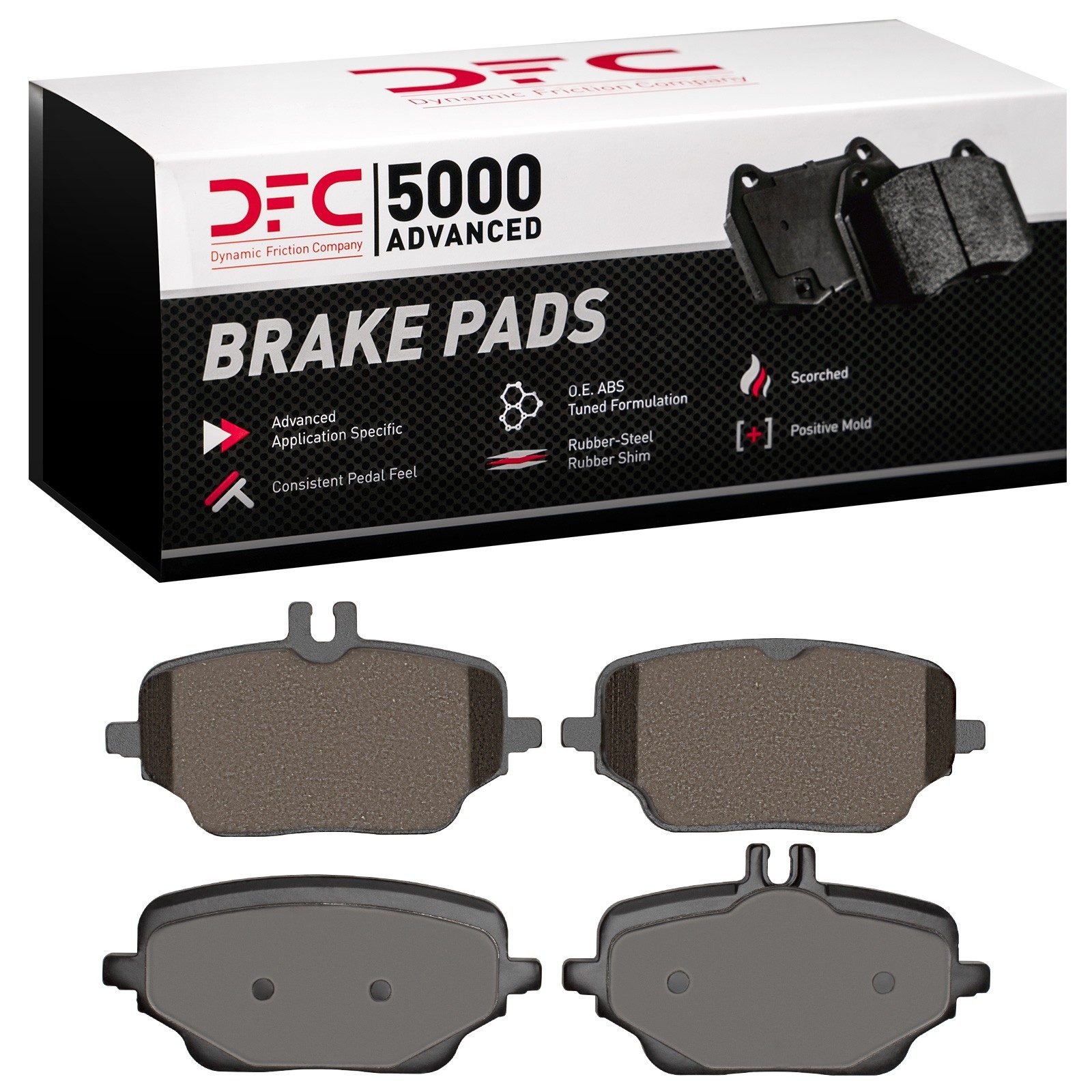 Dynamic Friction 5000 Advanced Brake Pads Without Hardware - 1551-2235-00 — image 2